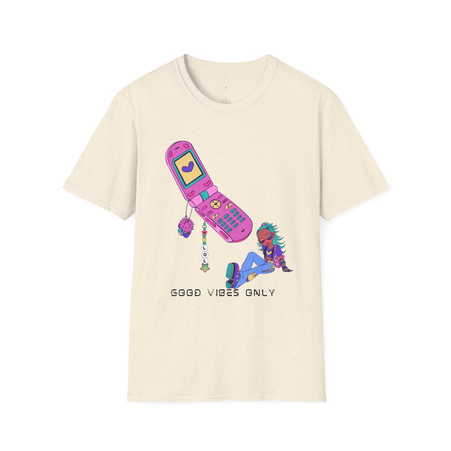Good vibes only Y2K Retro Unisex Softstyle T-Shirt