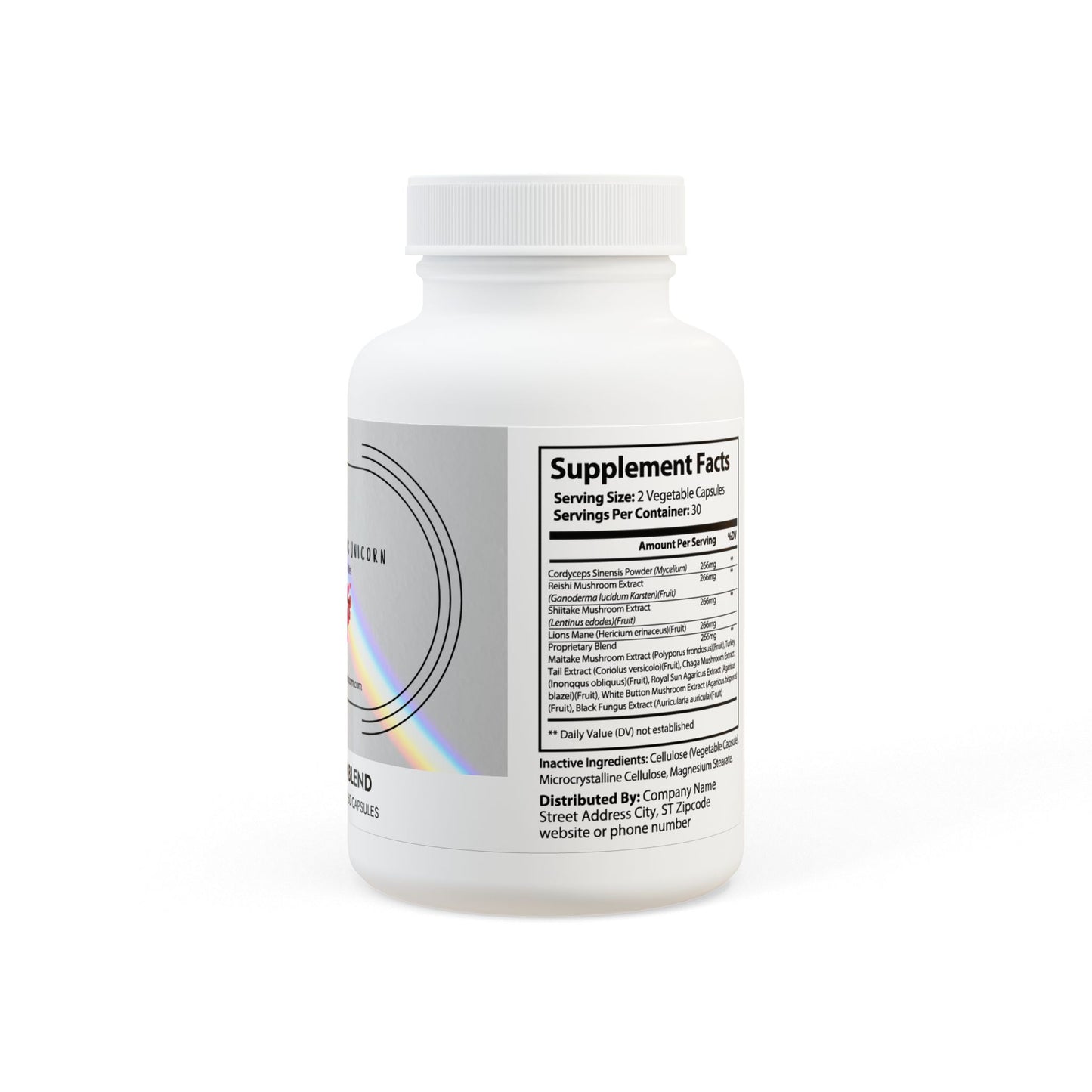 Mushroom Blend Supplement (60 Capsules)