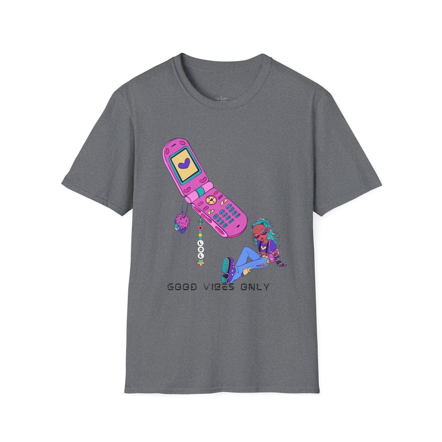 Good vibes only Y2K Retro Unisex Softstyle T-Shirt