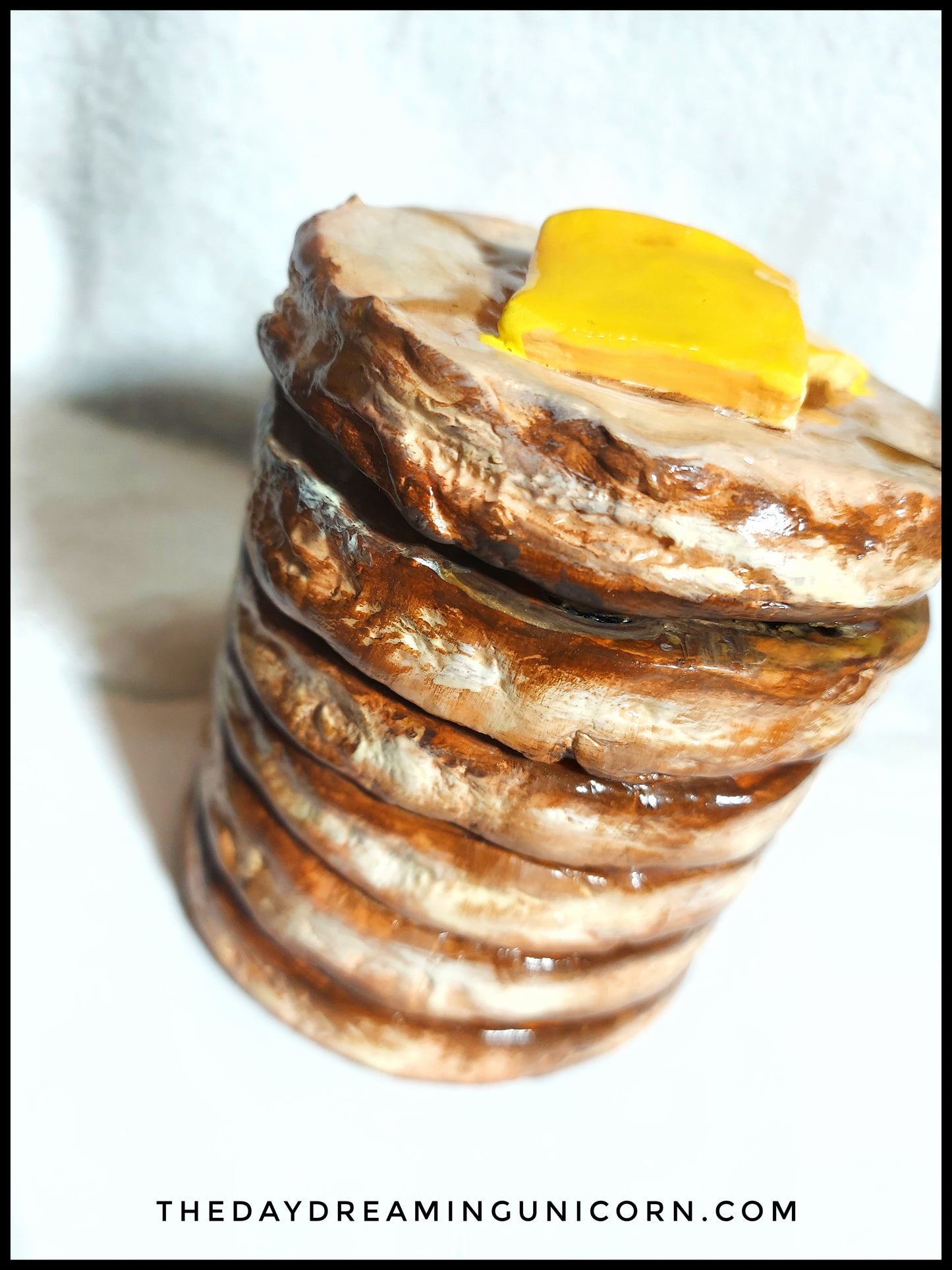 Handmade clay Jars: Pancake stack