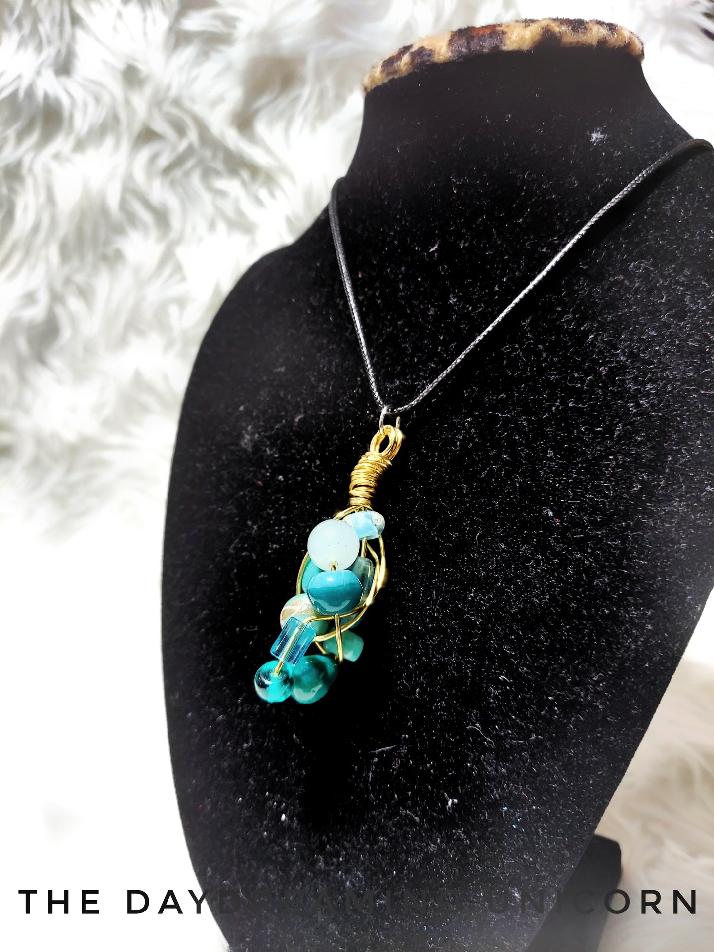 Pendant color cluster Teal