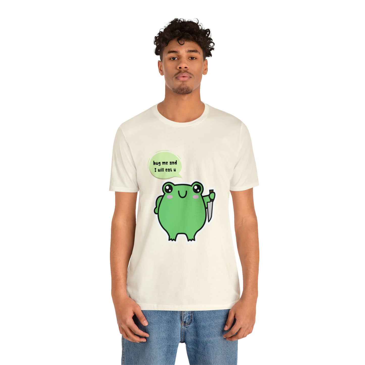 Frog kawaii cute Unisex Jersey Short Sleeve Tee