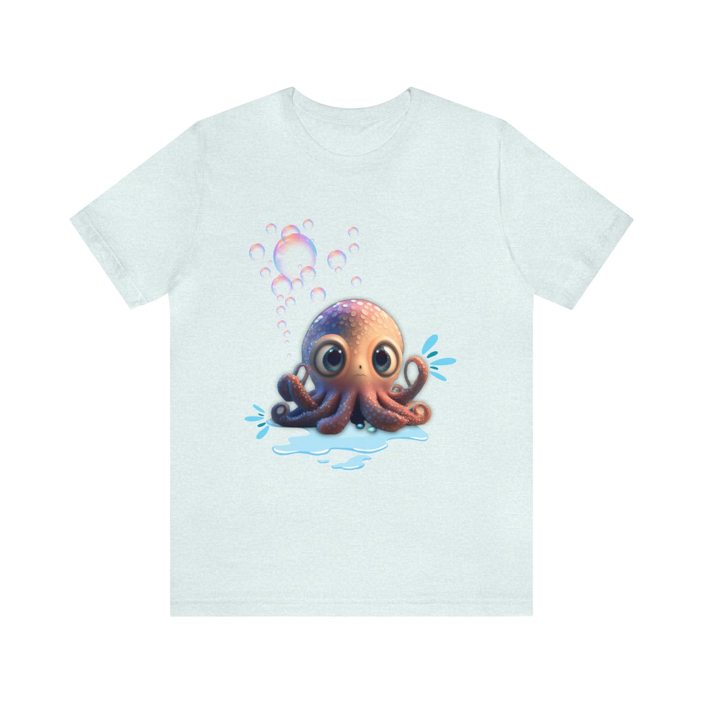 Kawaii Octopus Unisex Jersey Short Sleeve Tee