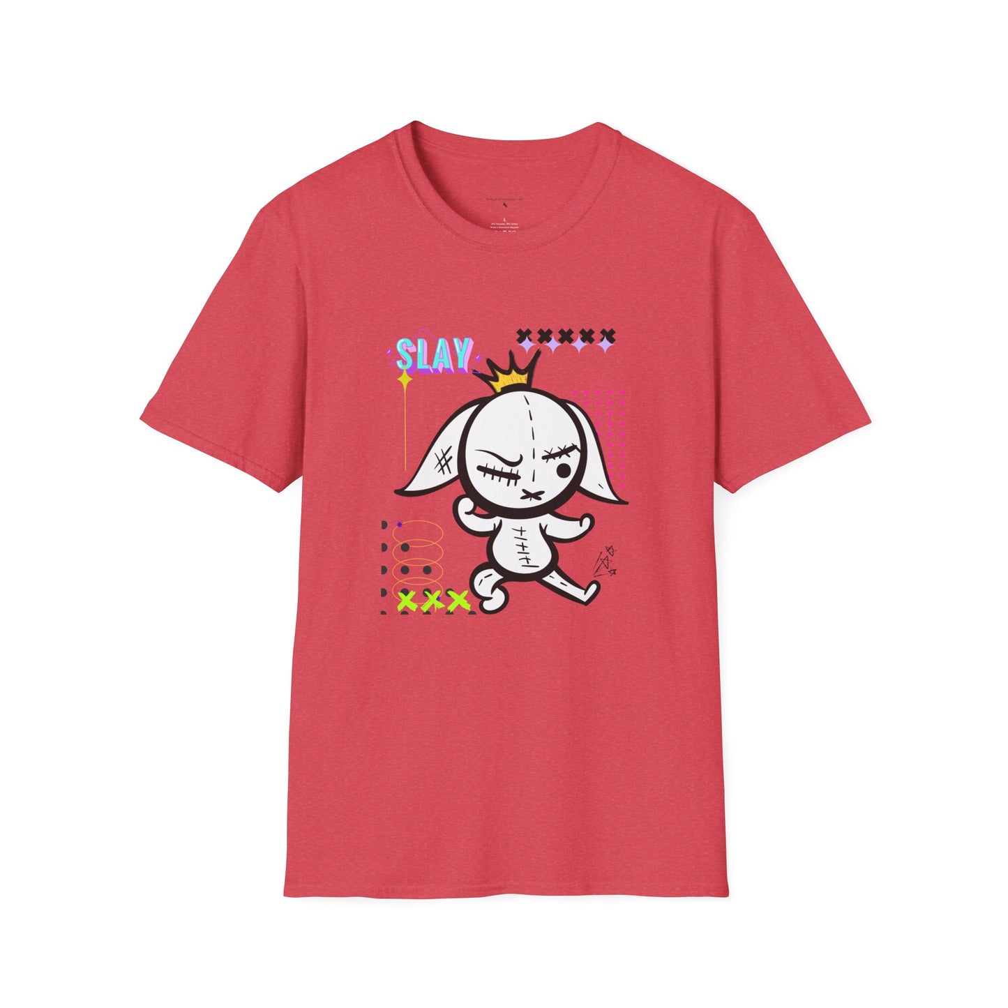 Graffiti bunny Slay  Unisex Softstyle T-Shirt