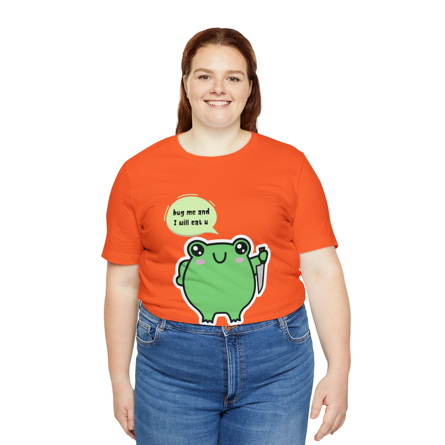 Frog kawaii cute Unisex Jersey Short Sleeve Tee