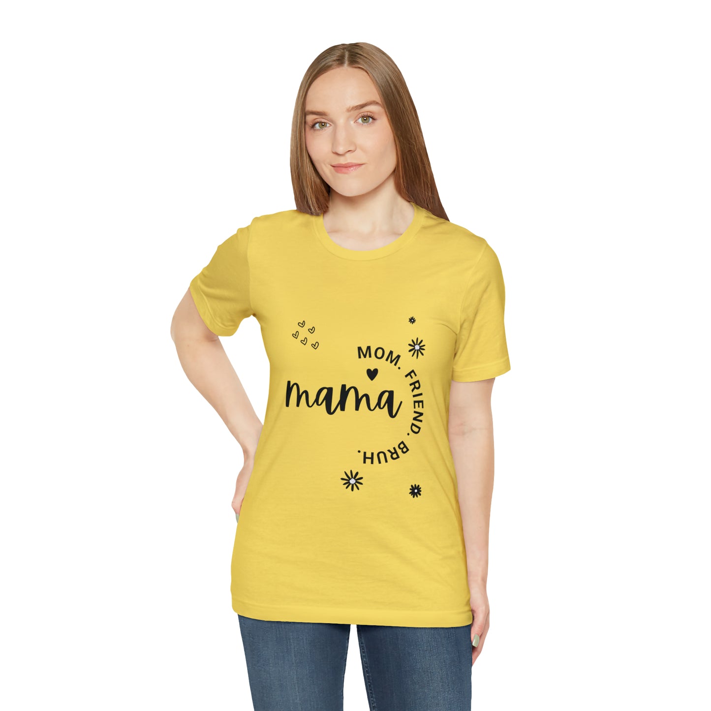 Mom Life Unisex Jersey Short Sleeve Tee