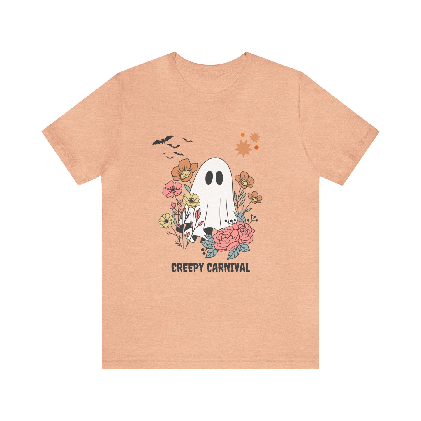 Halloween creepy carnival Unisex Jersey Short Sleeve Tee