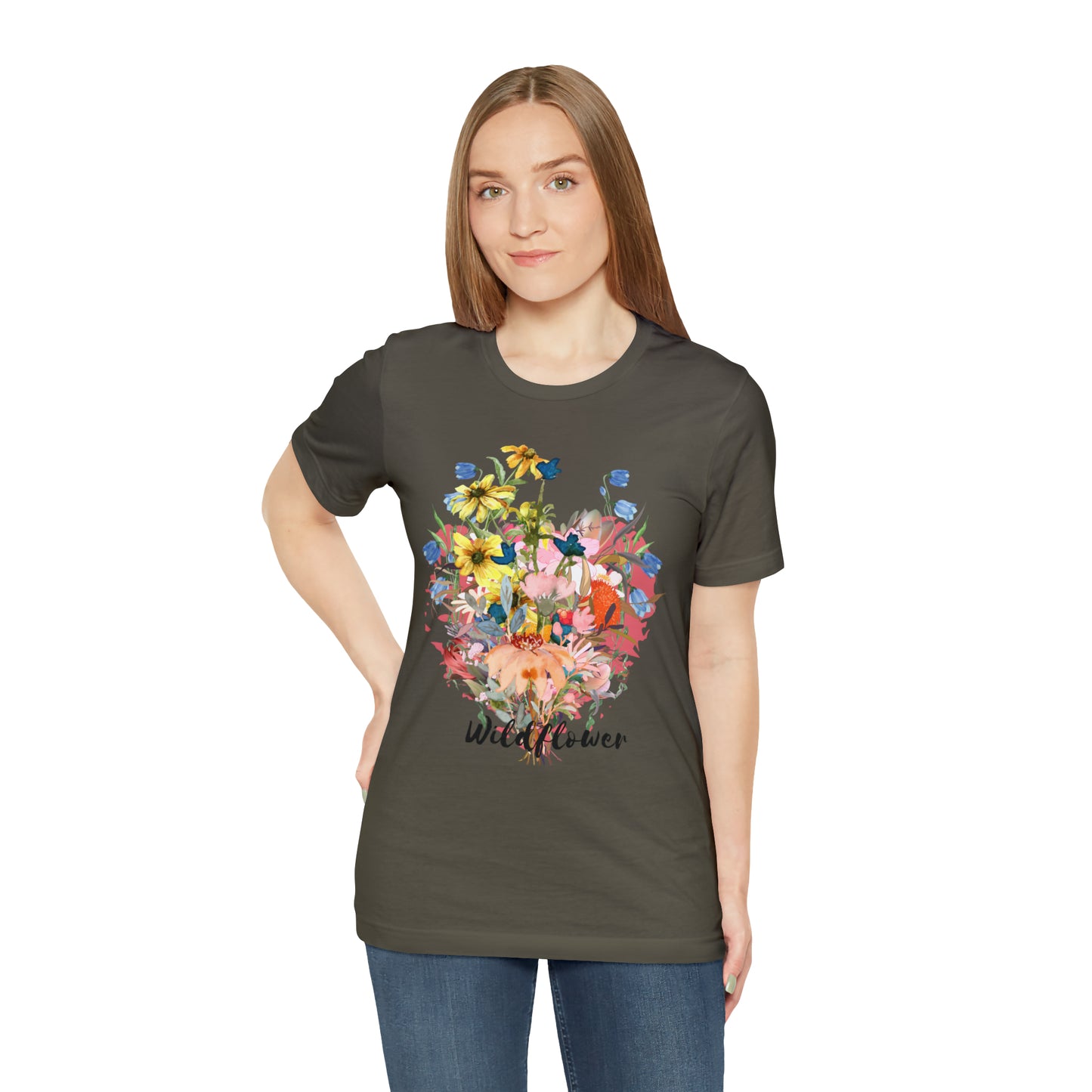 Wildflower Unisex Jersey Short Sleeve Tee