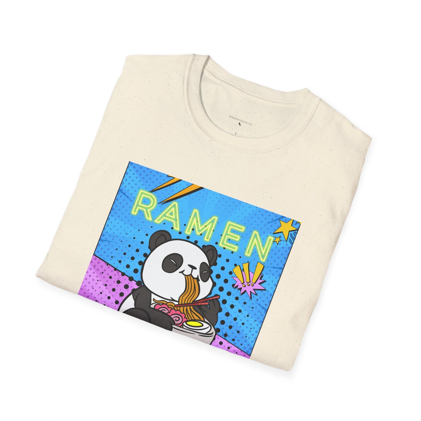 Ramen Panda Unisex Softstyle T-Shirt