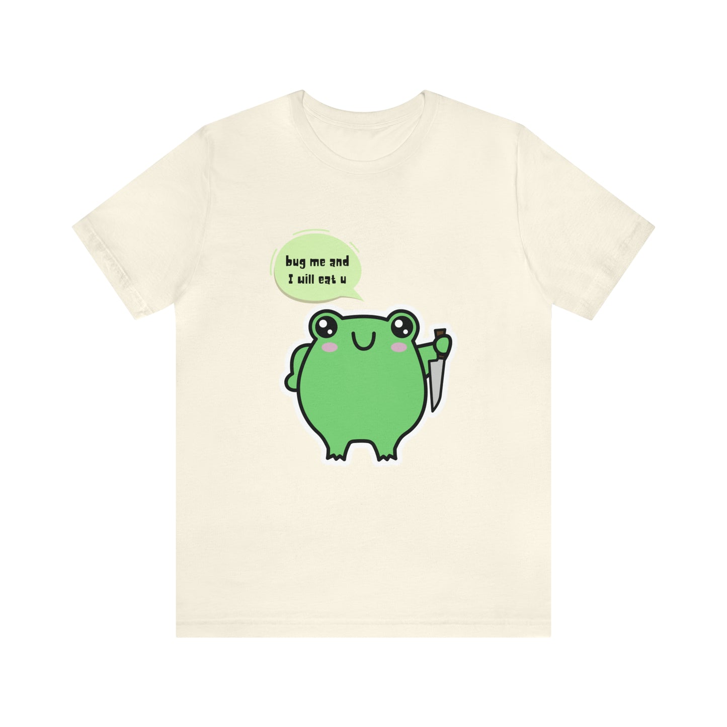 Frog kawaii cute Unisex Jersey Short Sleeve Tee