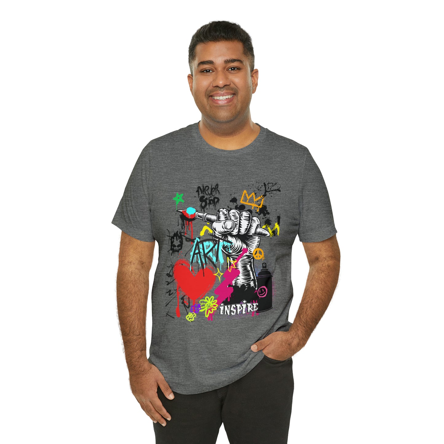 Artist graffiti urban Unisex Jersey Short Sleeve Tee