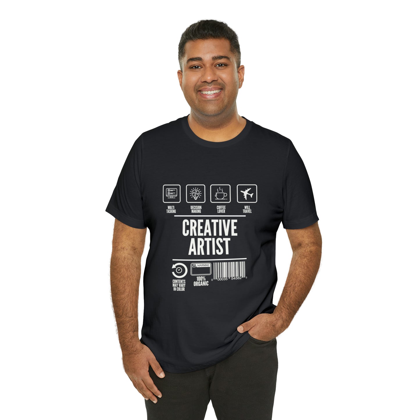 Creative Artist urban streetwear Unisex Jersey Short Sleeve Tee