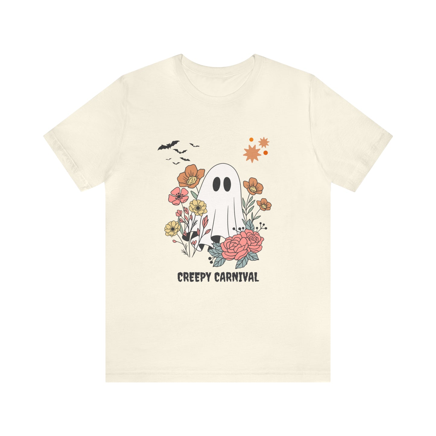 Halloween creepy carnival Unisex Jersey Short Sleeve Tee