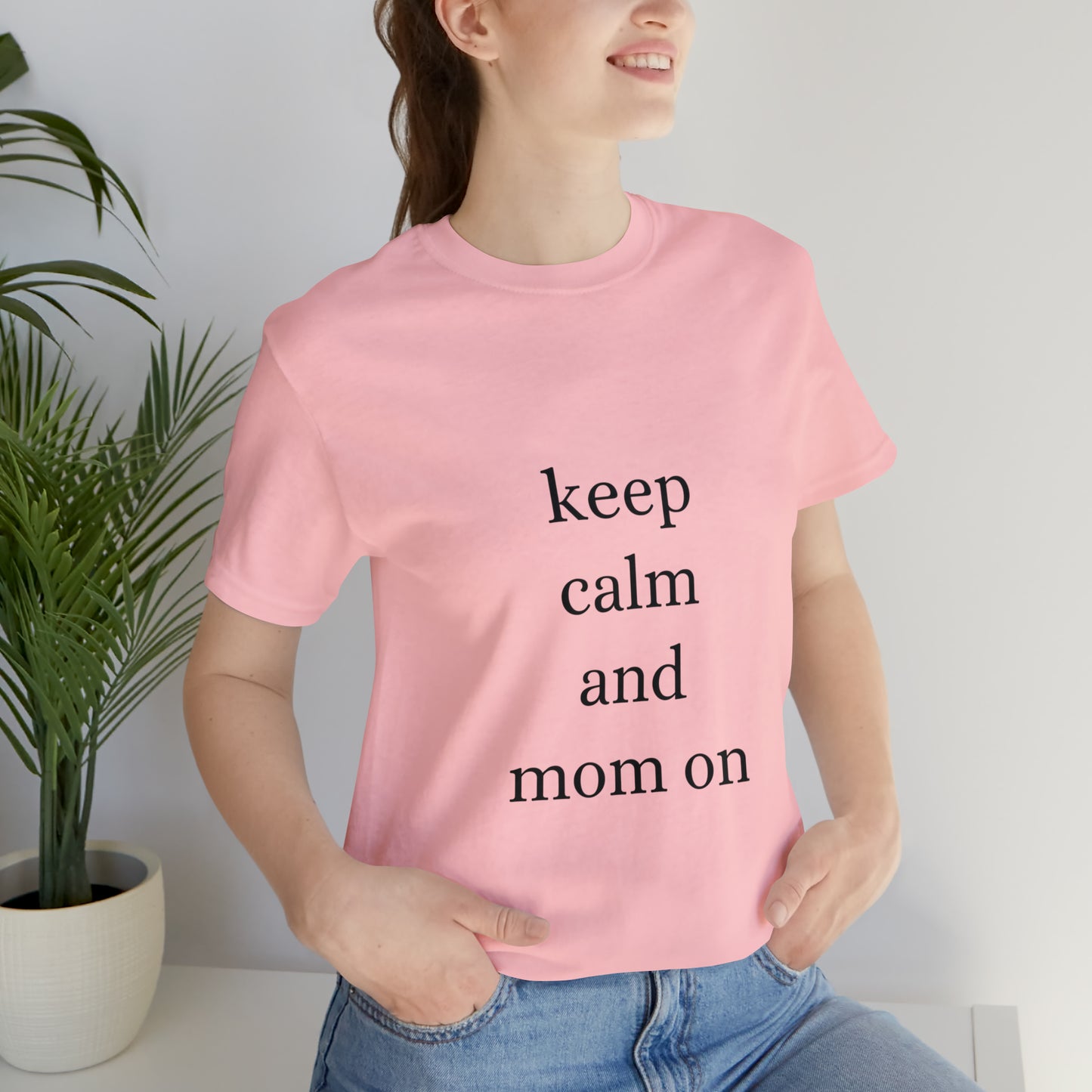 Mom Life Unisex Jersey Short Sleeve Tee