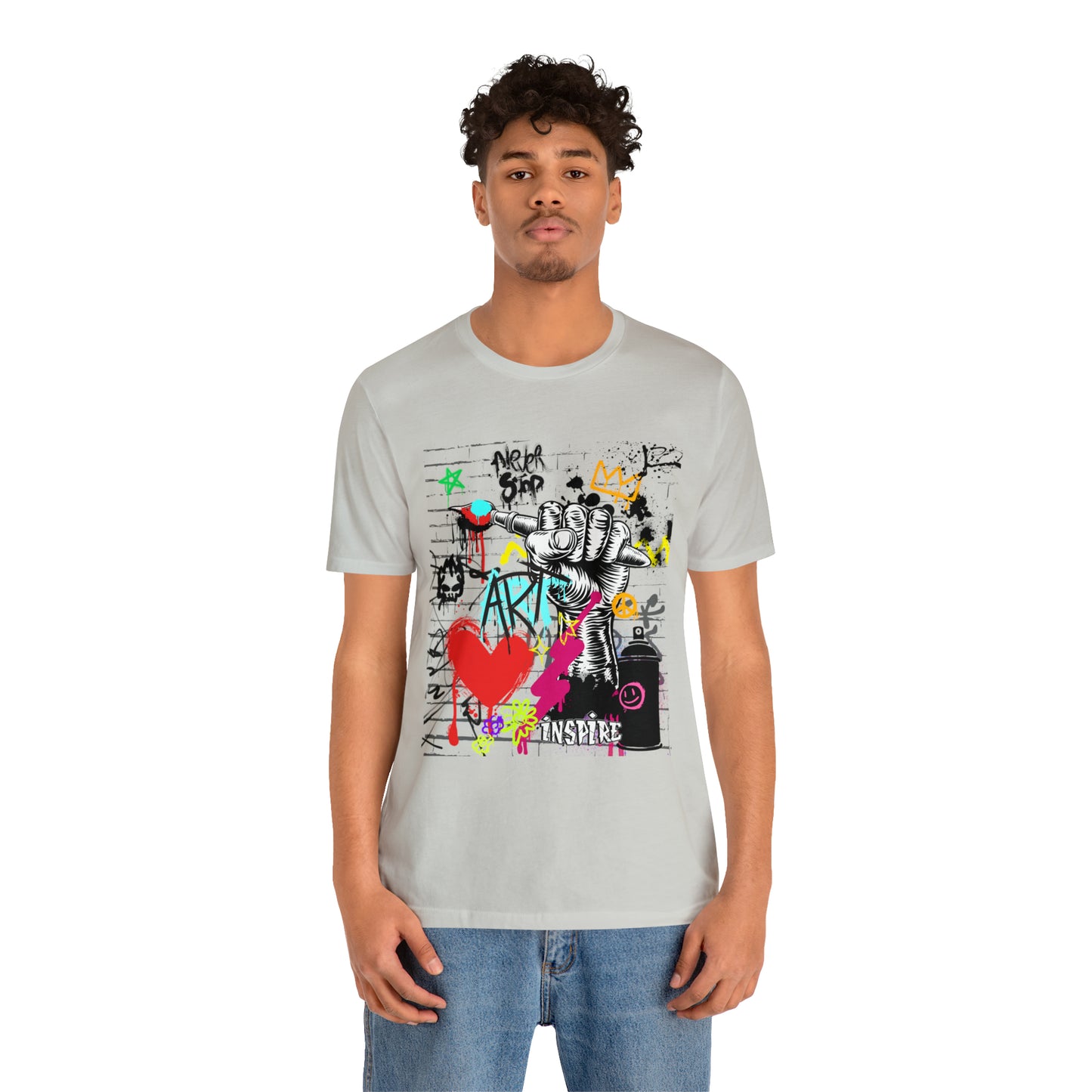 Artist graffiti urban Unisex Jersey Short Sleeve Tee