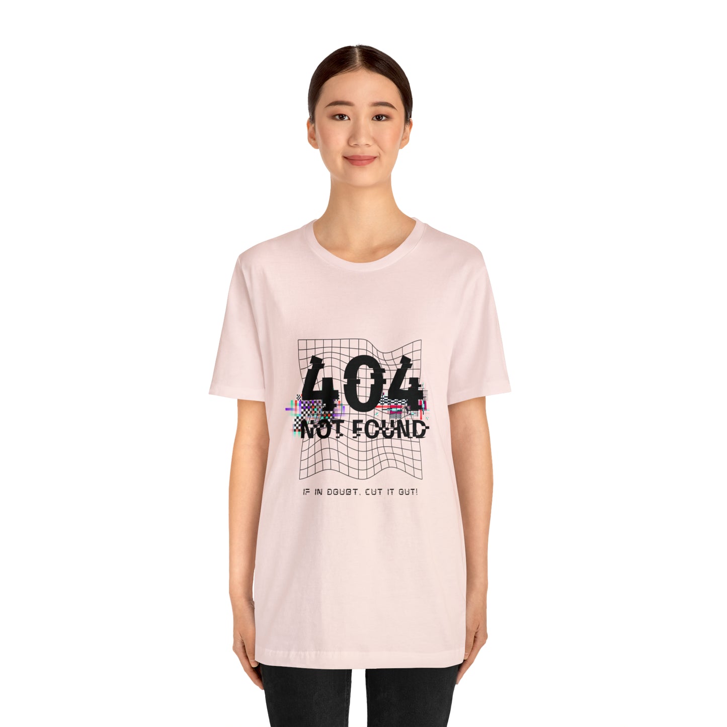 404 Not found Unisex Jersey Short Sleeve Tee