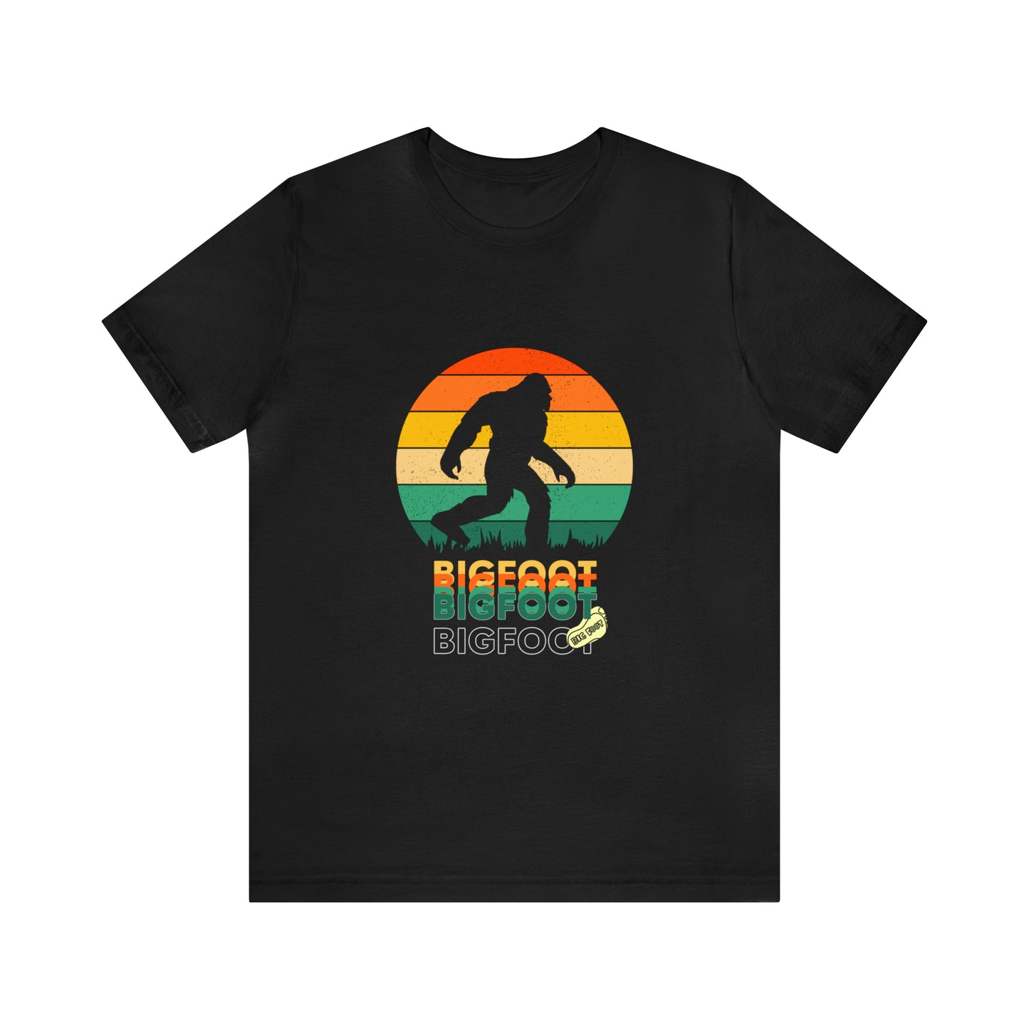 Bigfoot retro Unisex Jersey Short Sleeve Tee