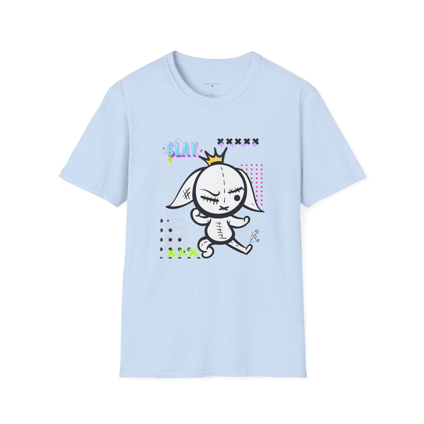 Graffiti bunny Slay  Unisex Softstyle T-Shirt