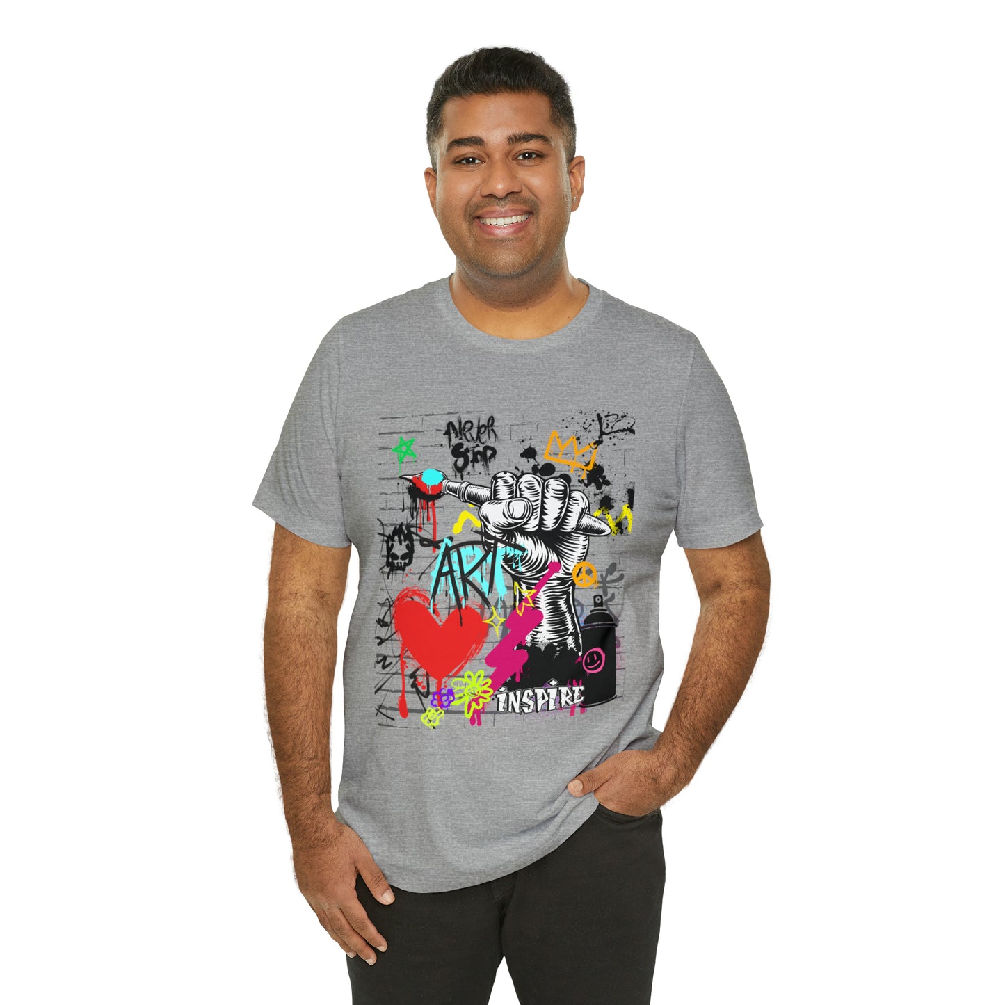 Artist graffiti urban Unisex Jersey Short Sleeve Tee