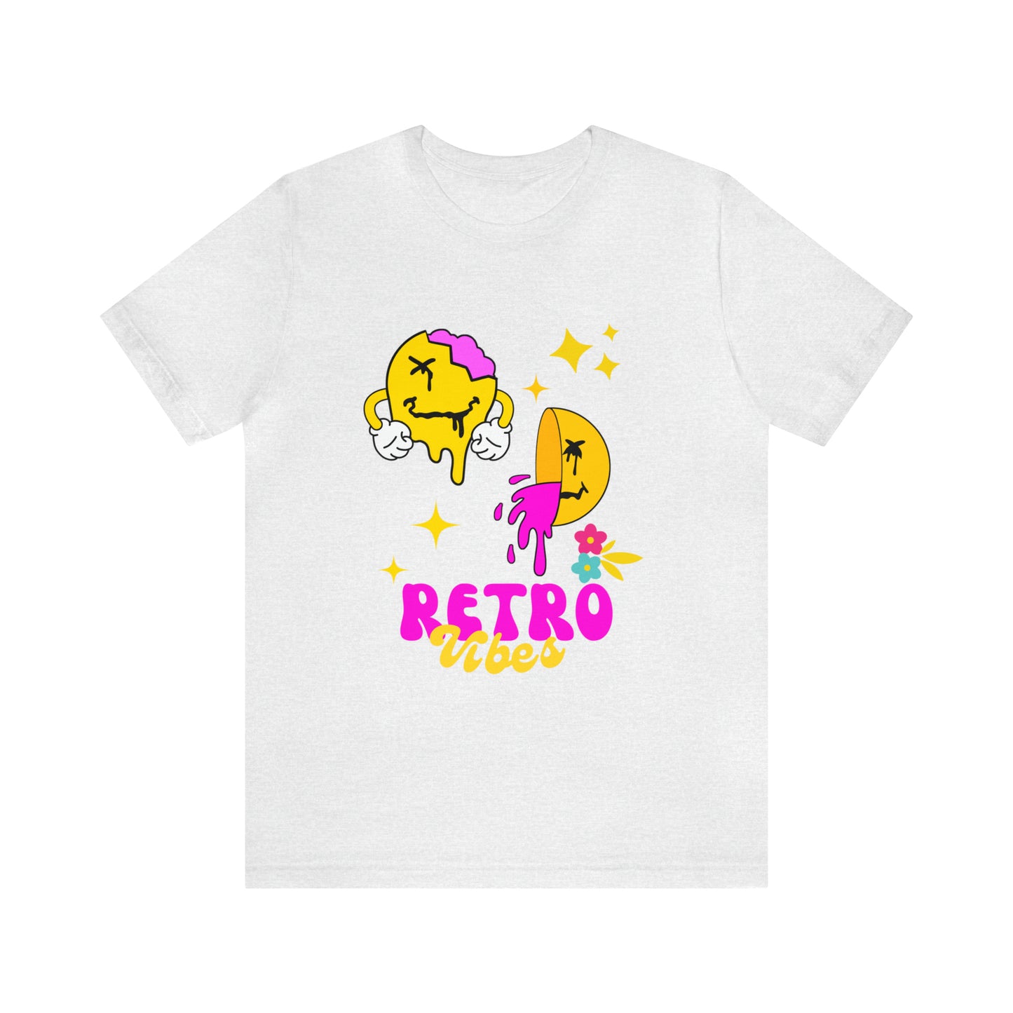 Retro Vibes Unisex Jersey Short Sleeve Tee