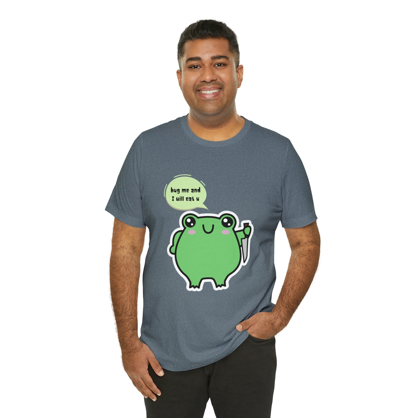 Frog kawaii cute Unisex Jersey Short Sleeve Tee