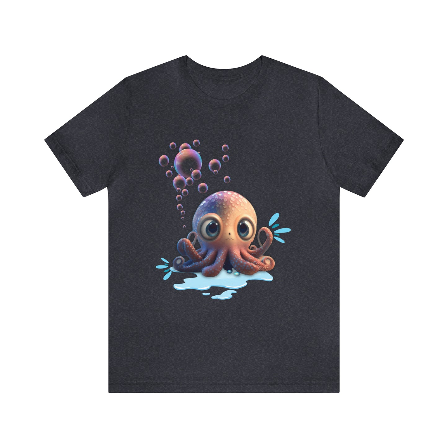 Kawaii Octopus Unisex Jersey Short Sleeve Tee