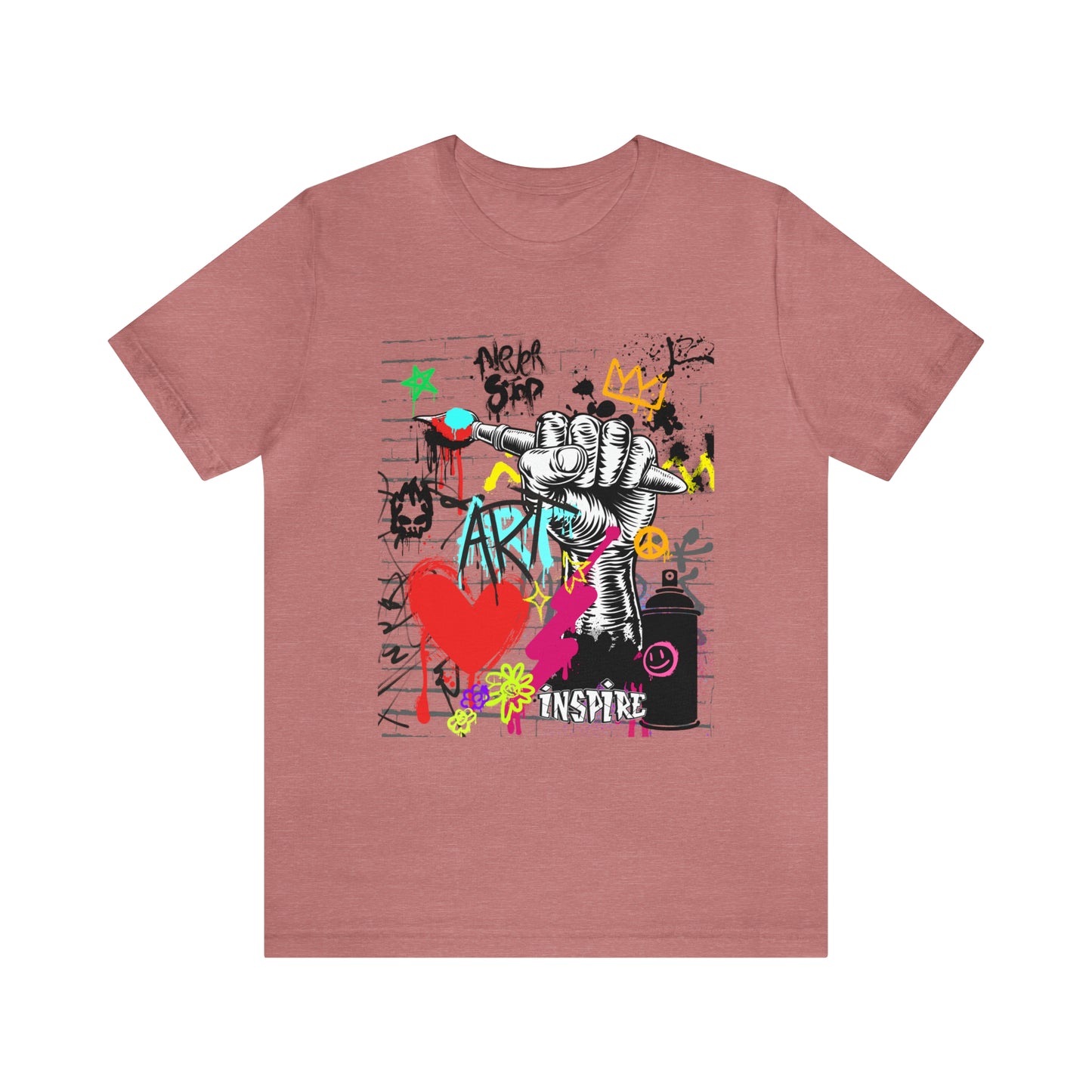 Artist graffiti urban Unisex Jersey Short Sleeve Tee