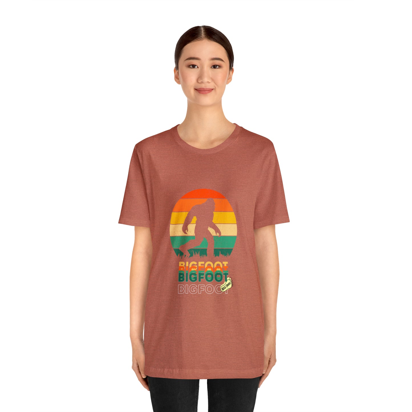 Bigfoot retro Unisex Jersey Short Sleeve Tee