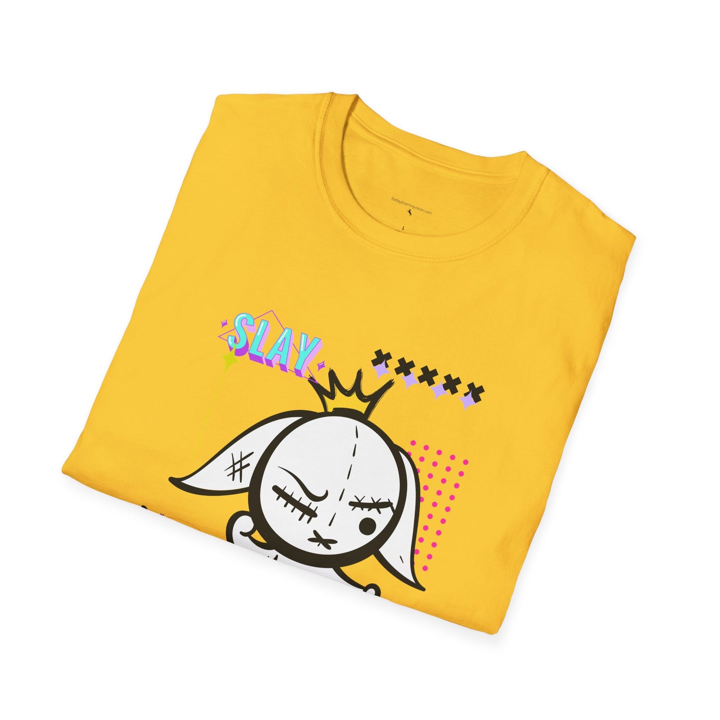 Graffiti bunny Slay  Unisex Softstyle T-Shirt