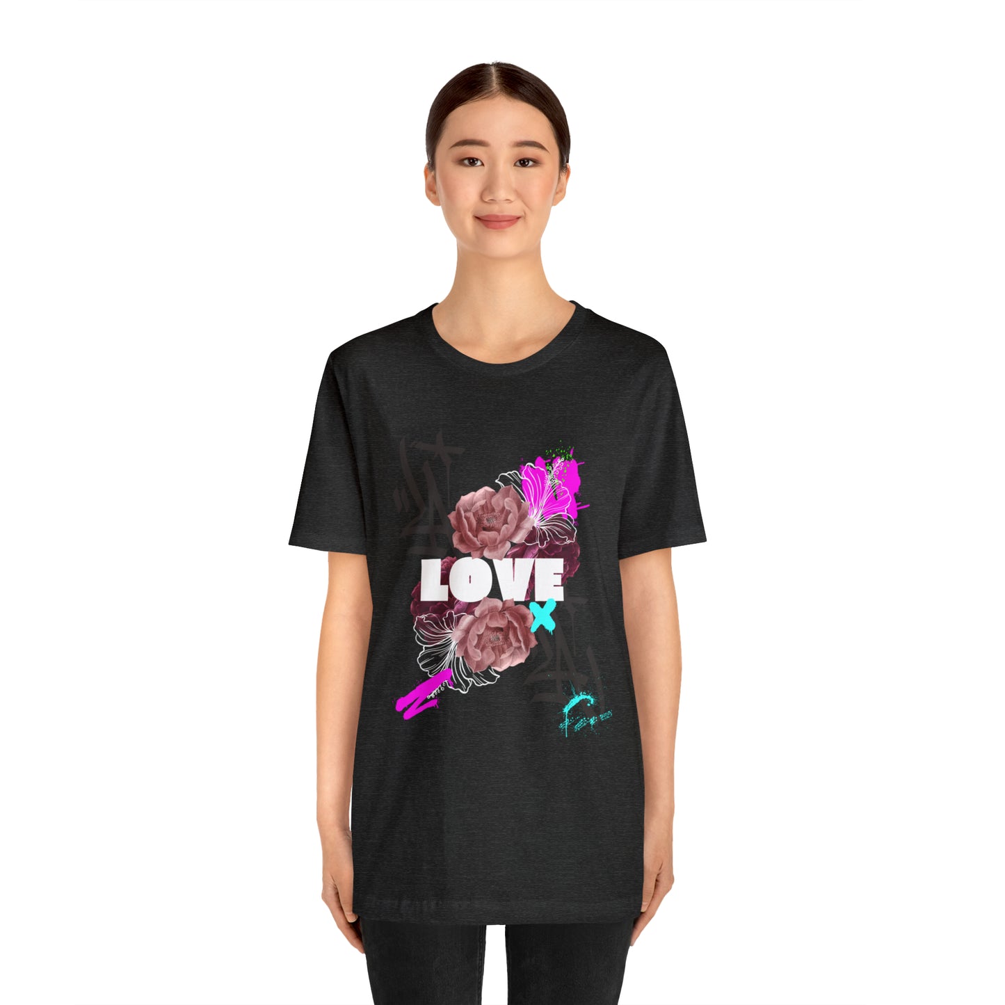 Love Urban streetwear Unisex Jersey Short Sleeve Tee