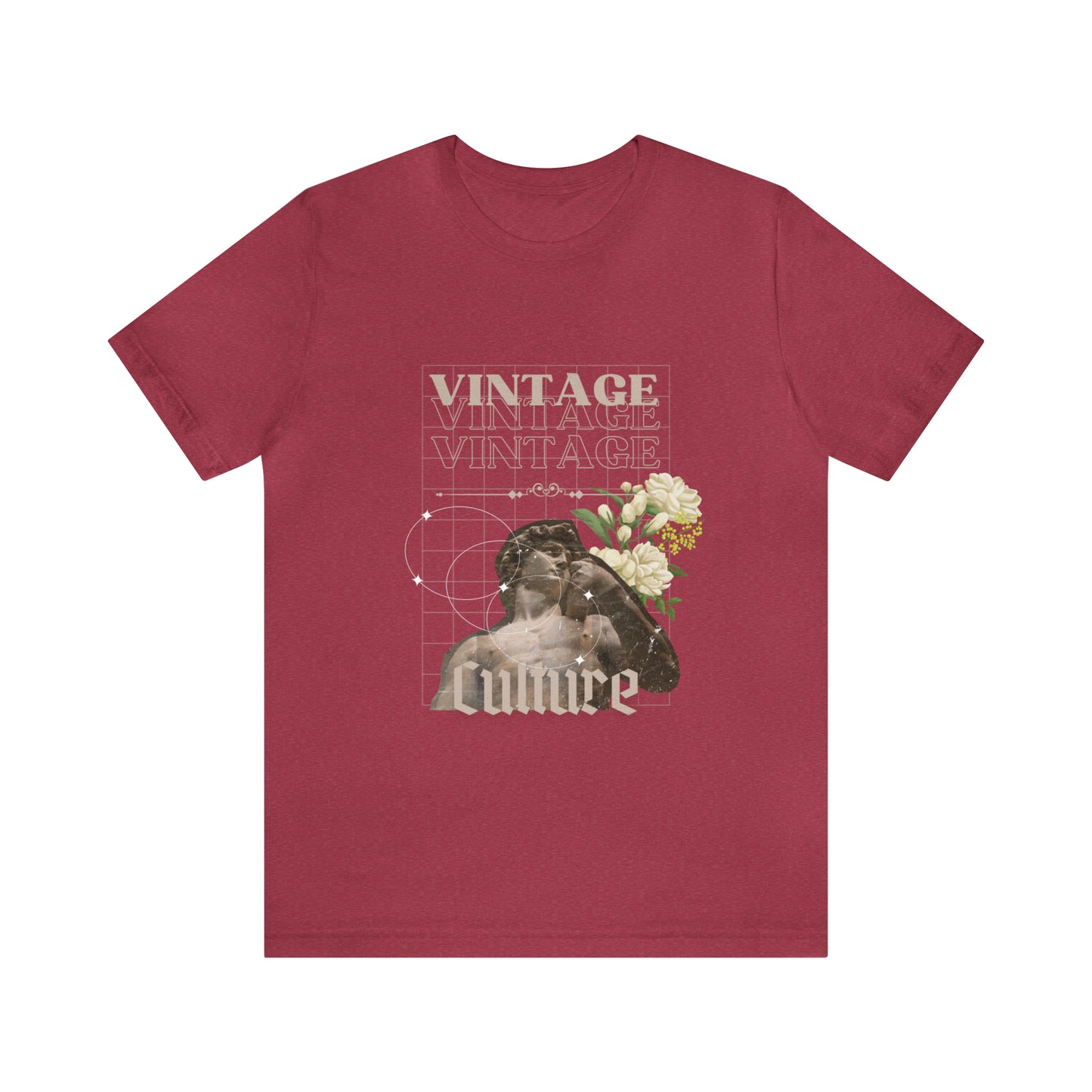 Vintage culture streetwear Unisex Jersey Short Sleeve Tee