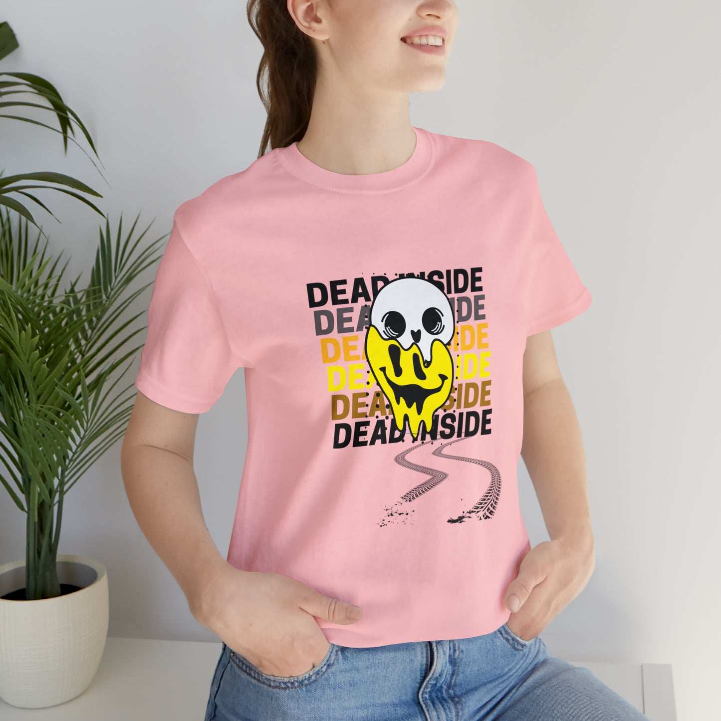 Dead Inside Urban streetwear Unisex Jersey Short Sleeve Tee