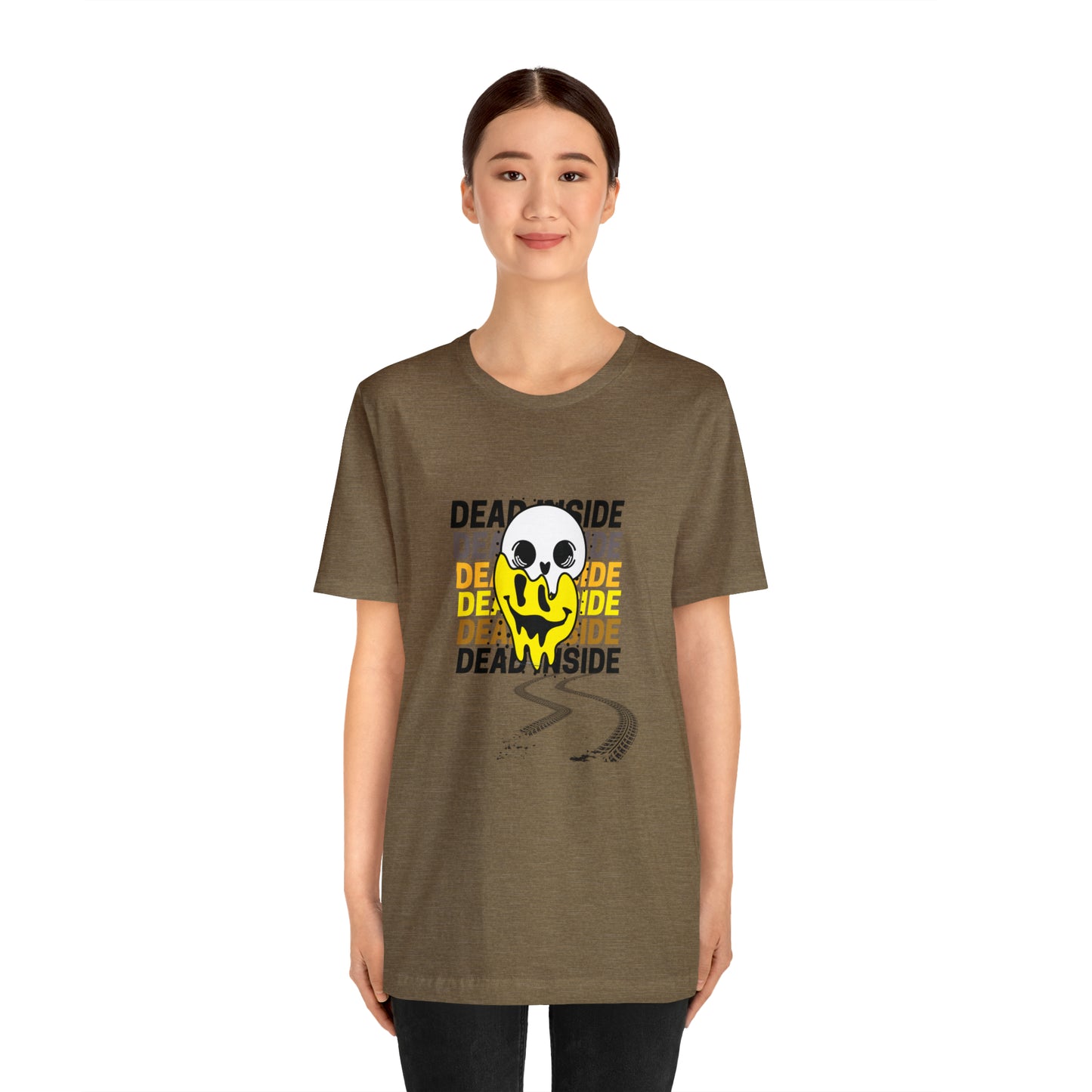 Dead Inside Urban streetwear Unisex Jersey Short Sleeve Tee