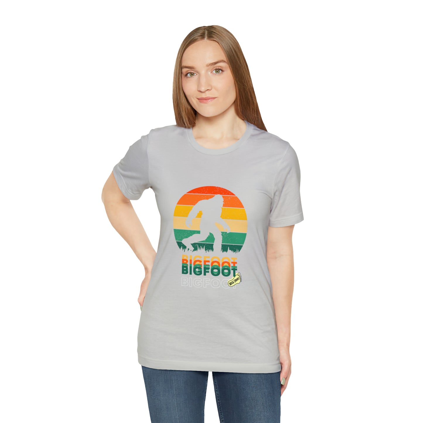 Bigfoot retro Unisex Jersey Short Sleeve Tee