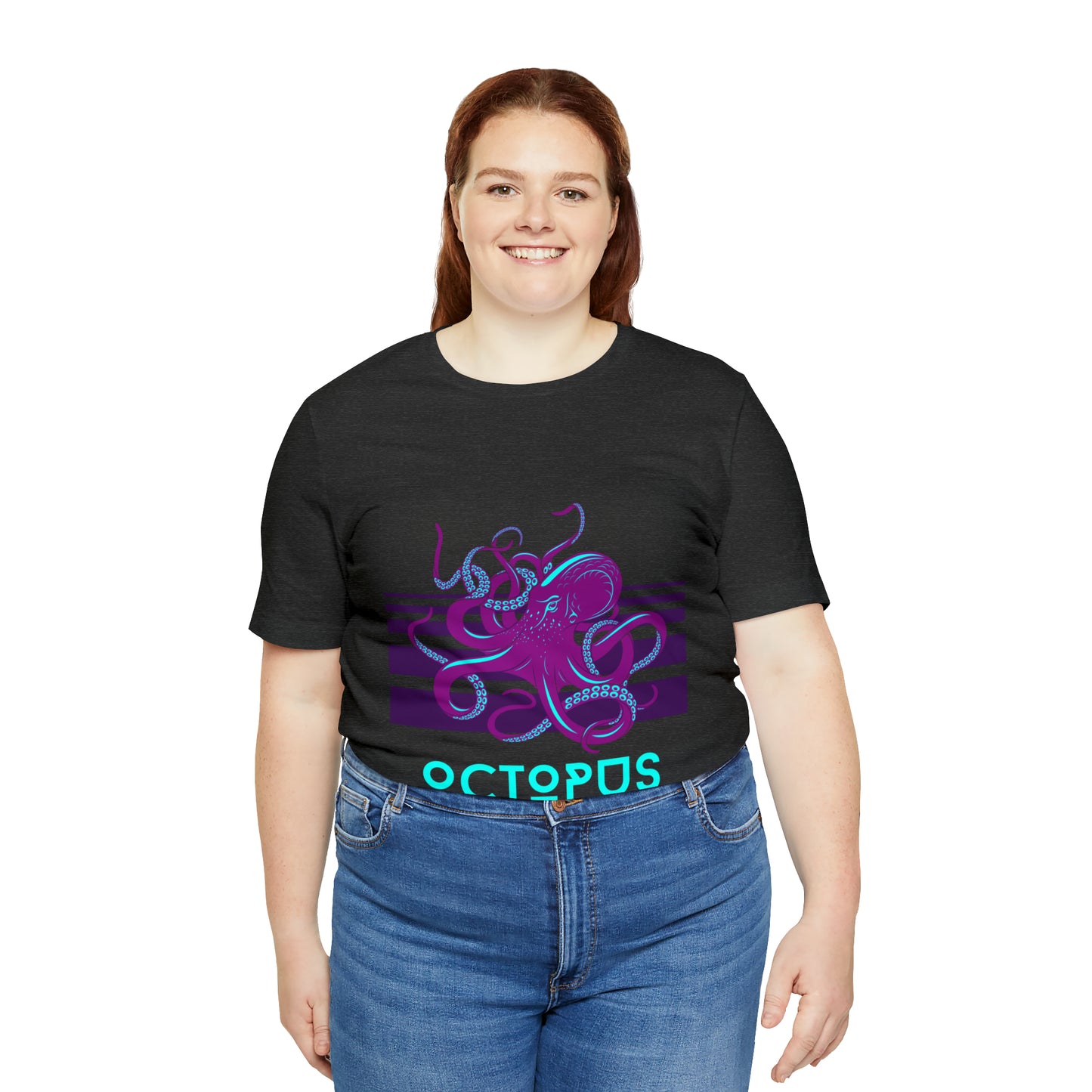 Octopus retro Unisex Jersey Short Sleeve Tee