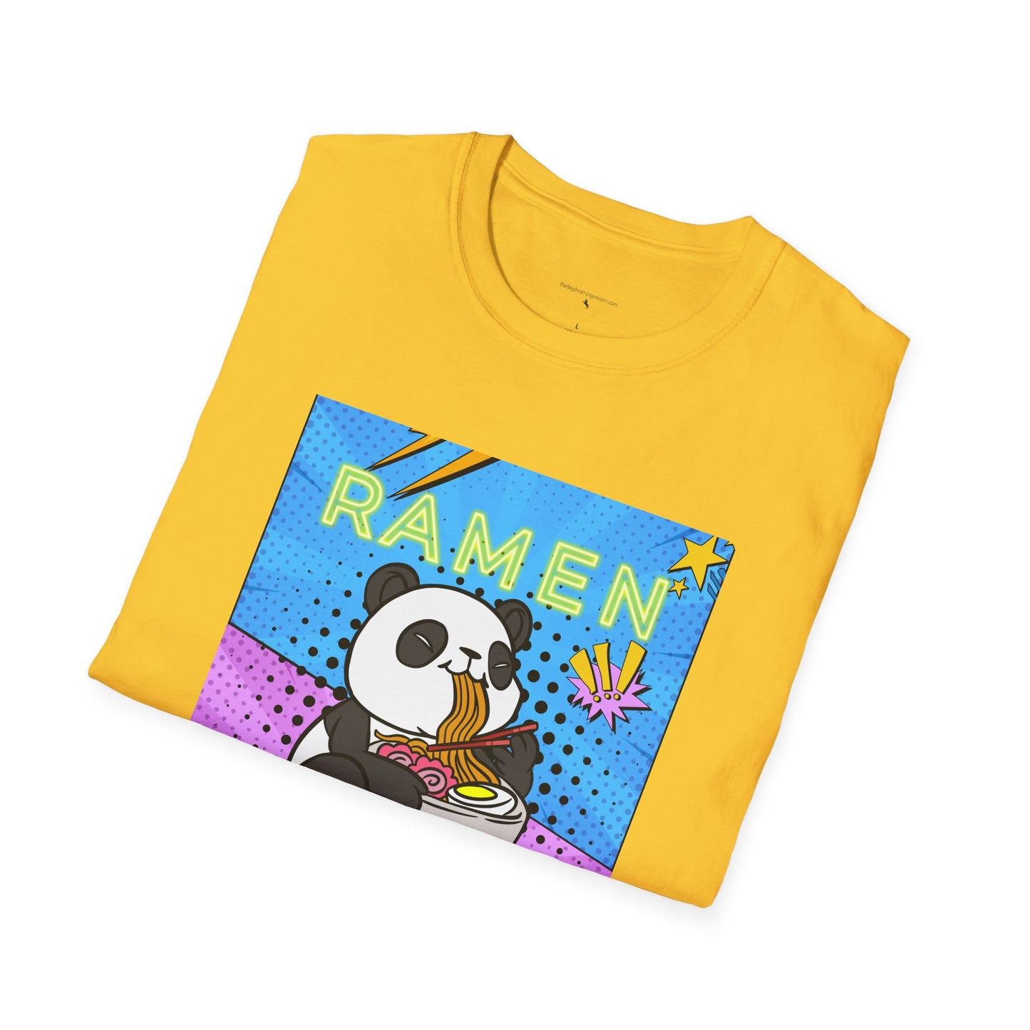 Ramen Panda Unisex Softstyle T-Shirt