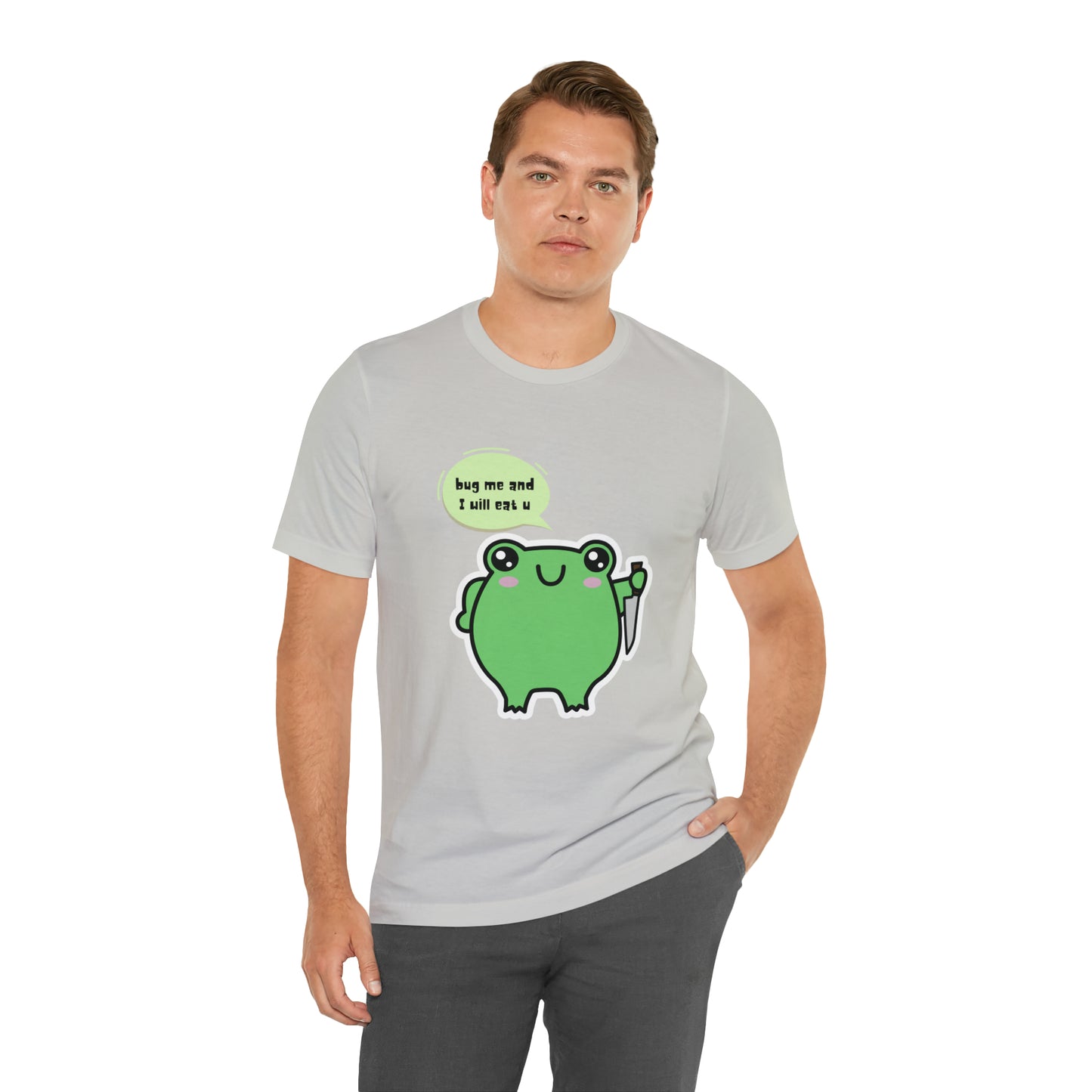 Frog kawaii cute Unisex Jersey Short Sleeve Tee