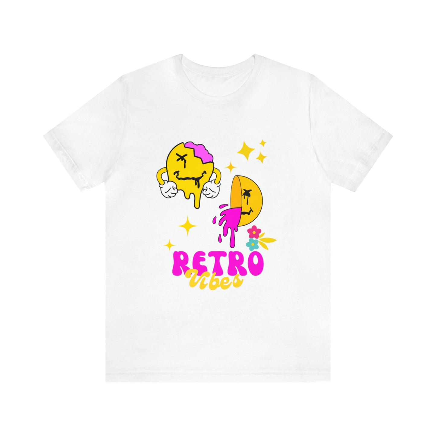 Retro Vibes Unisex Jersey Short Sleeve Tee