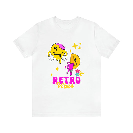 Retro Vibes Unisex Jersey Short Sleeve Tee