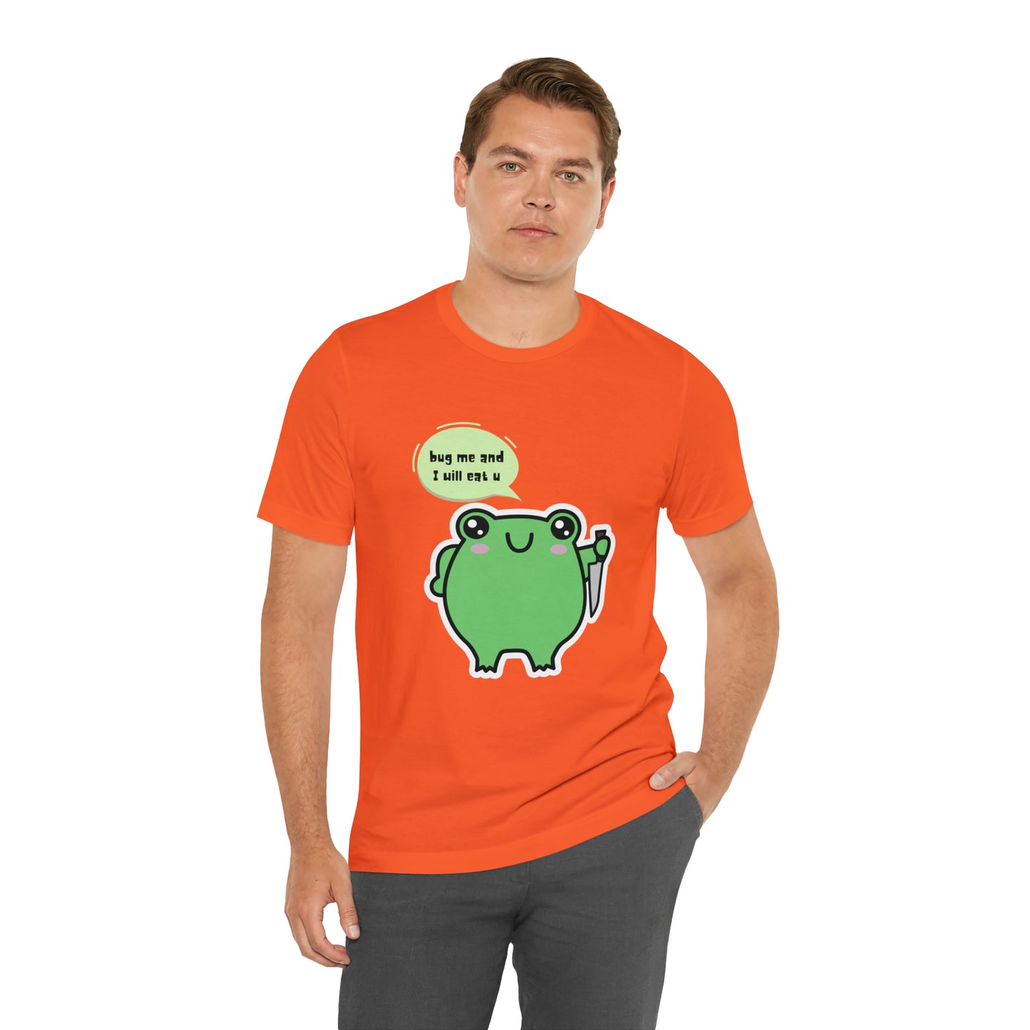 Frog kawaii cute Unisex Jersey Short Sleeve Tee