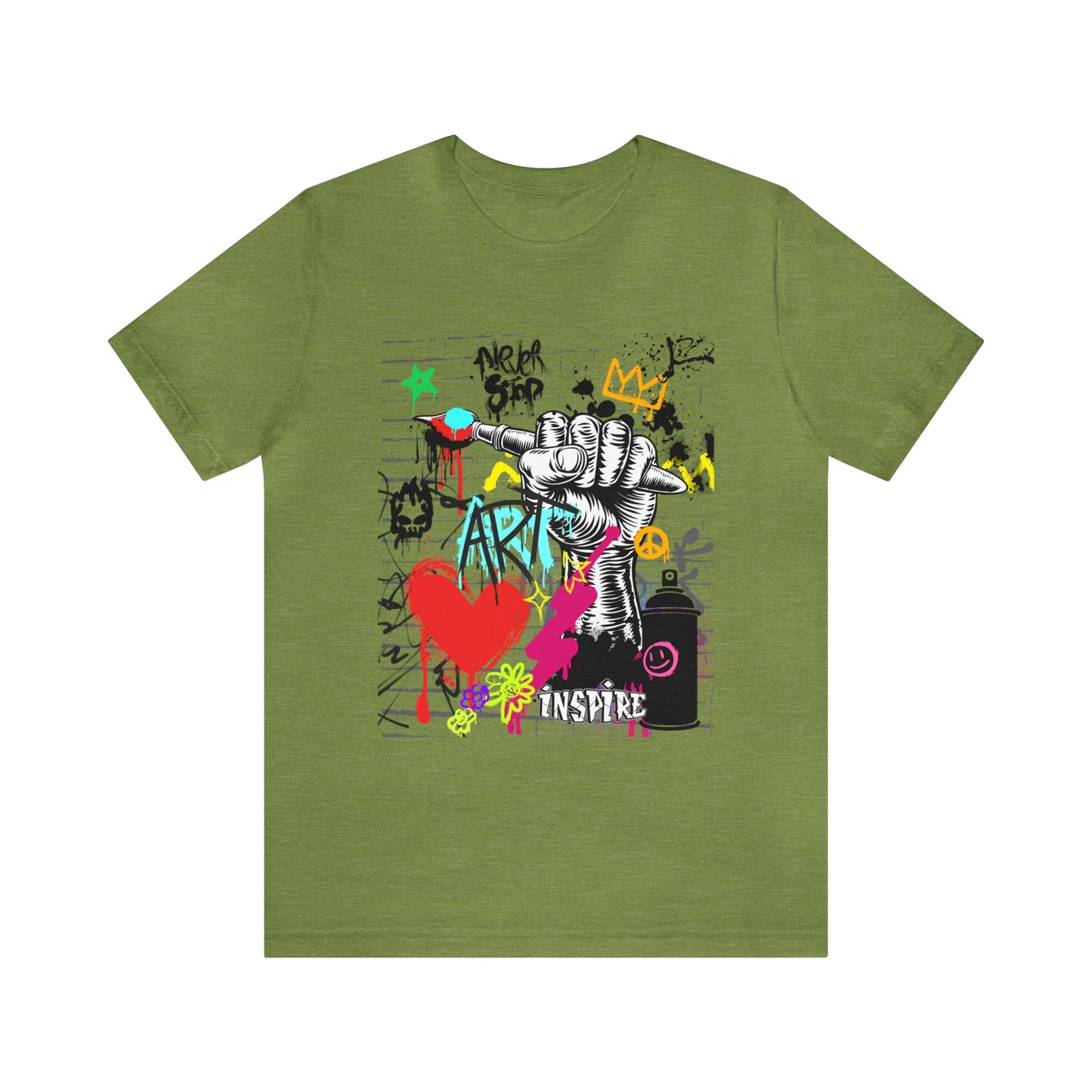 Artist graffiti urban Unisex Jersey Short Sleeve Tee