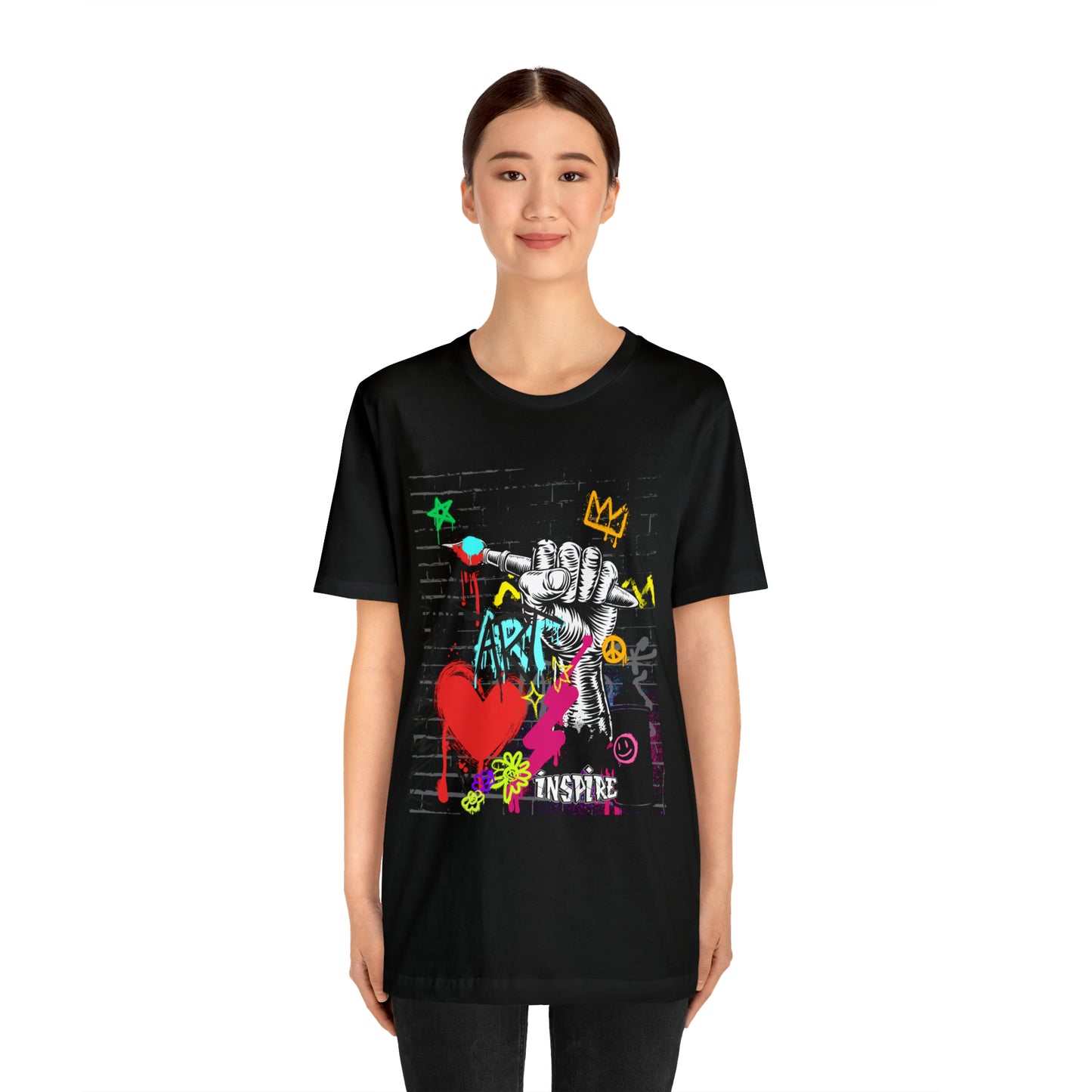 Artist graffiti urban Unisex Jersey Short Sleeve Tee