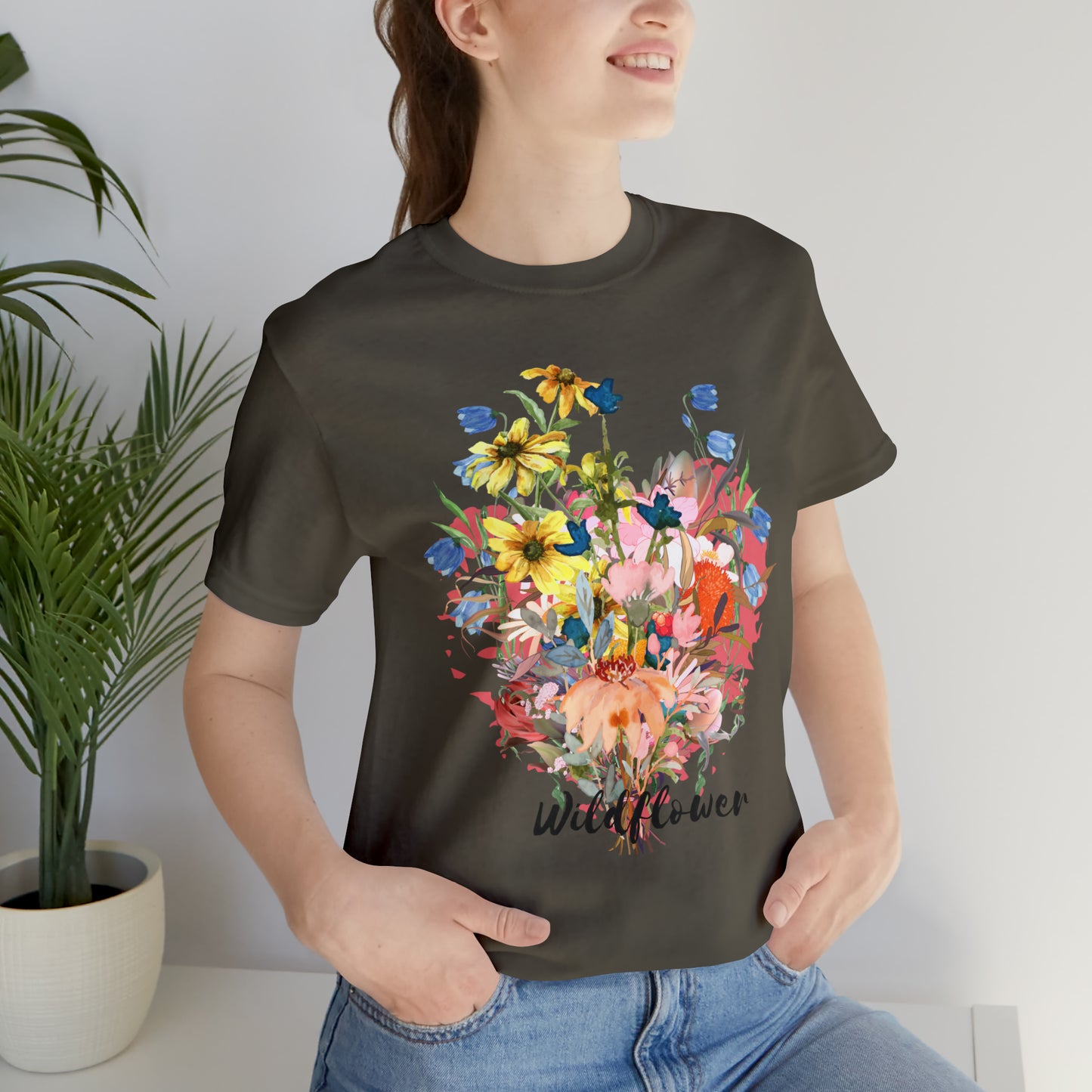 Wildflower Unisex Jersey Short Sleeve Tee