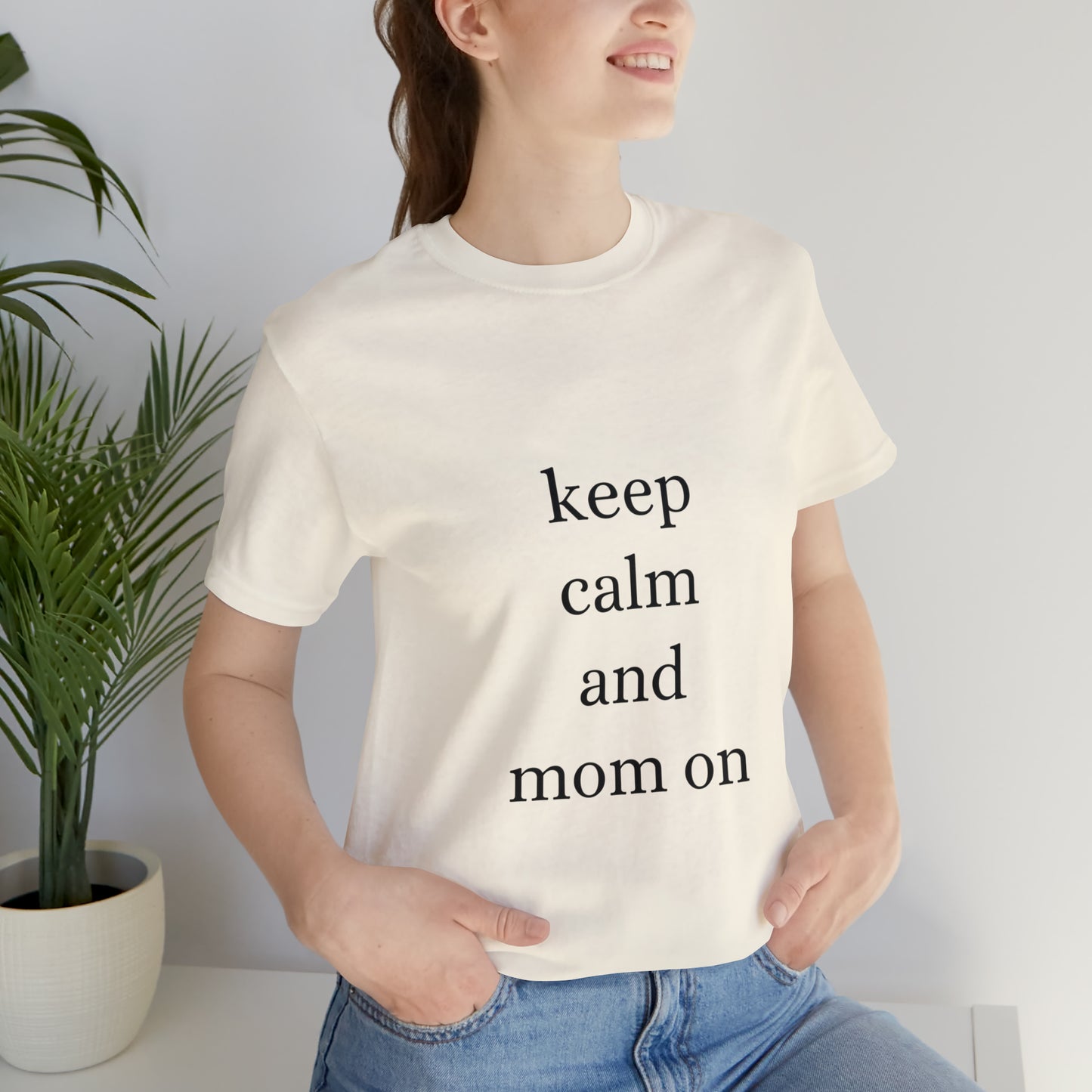 Mom Life Unisex Jersey Short Sleeve Tee