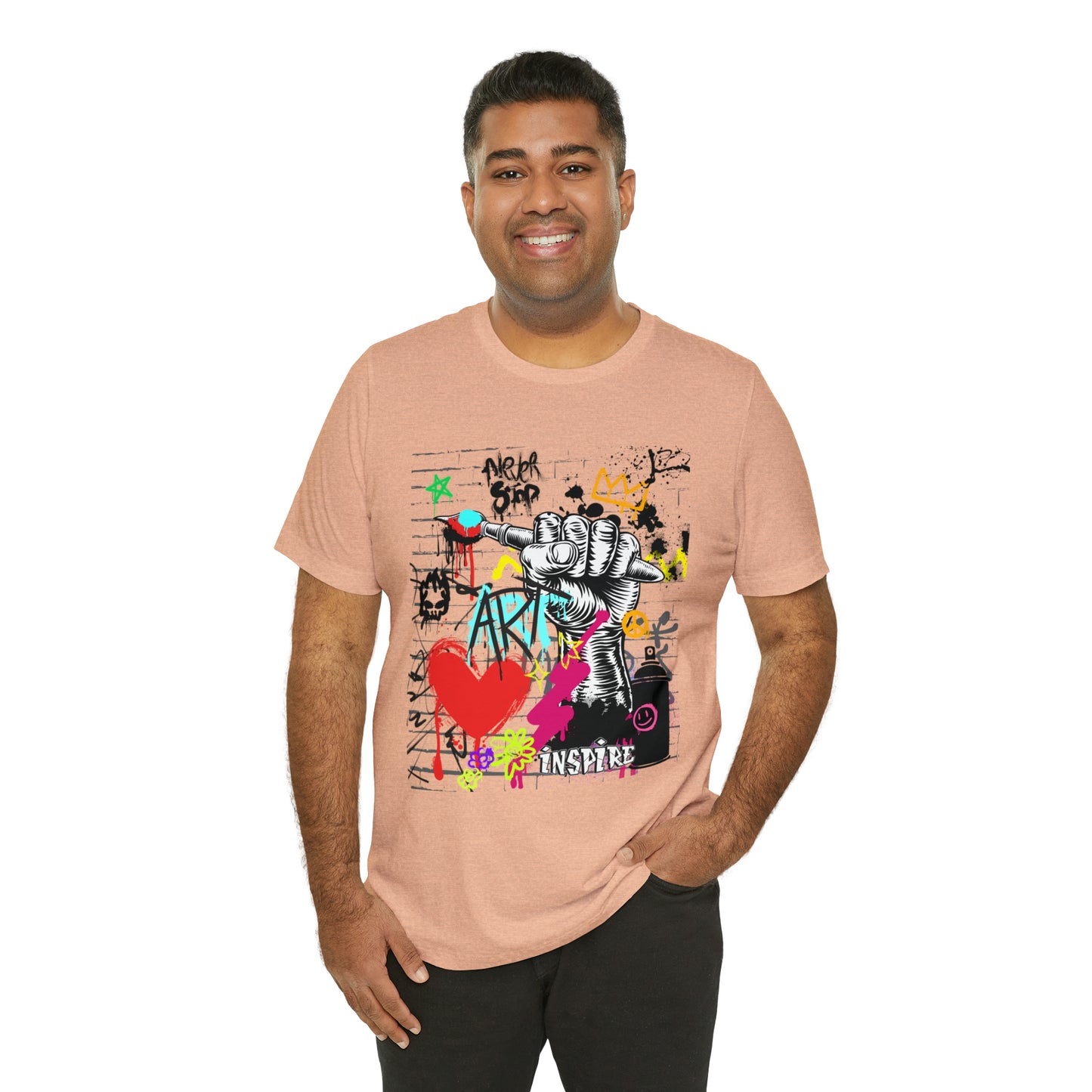 Artist graffiti urban Unisex Jersey Short Sleeve Tee