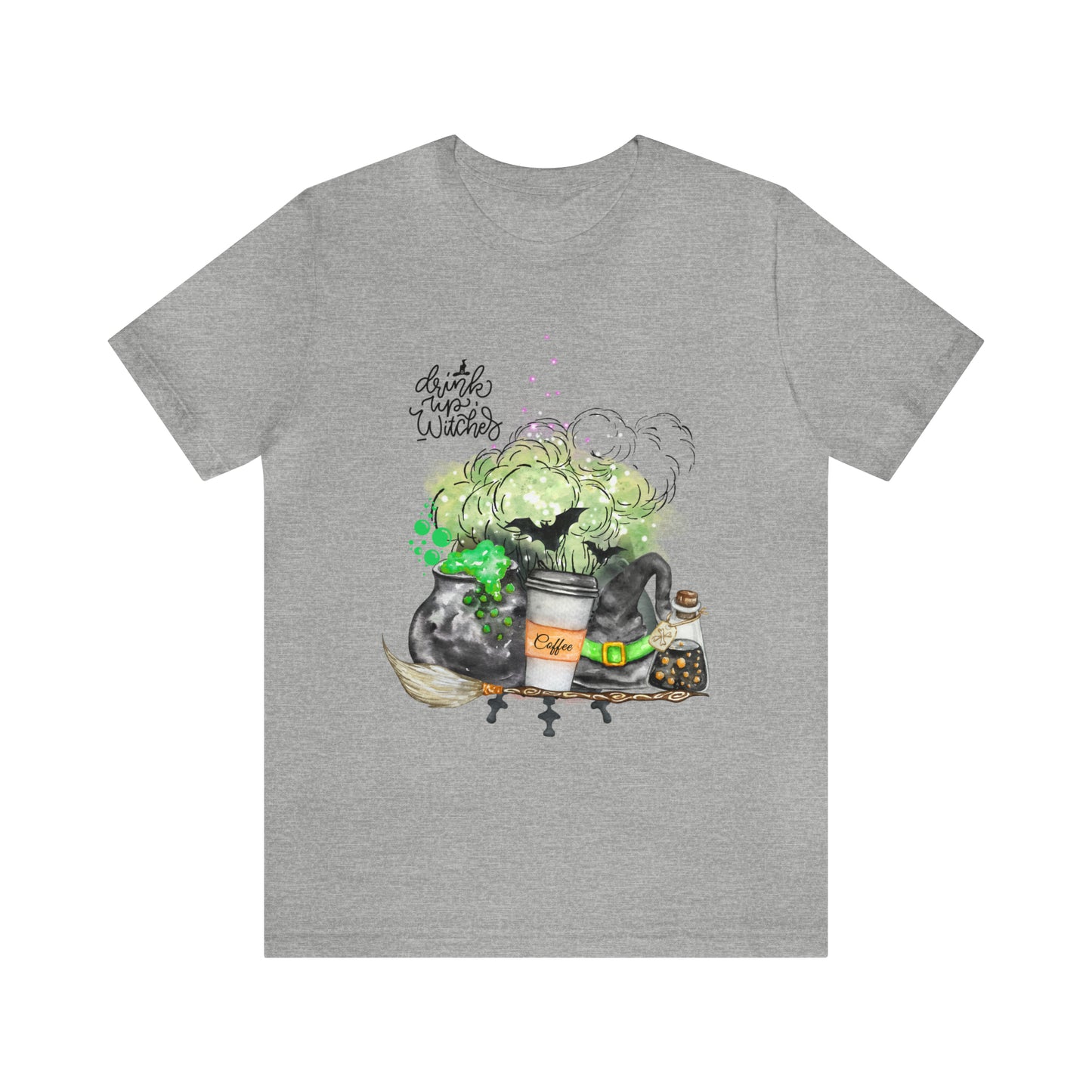 Halloween Witch Unisex Jersey Short Sleeve Tee