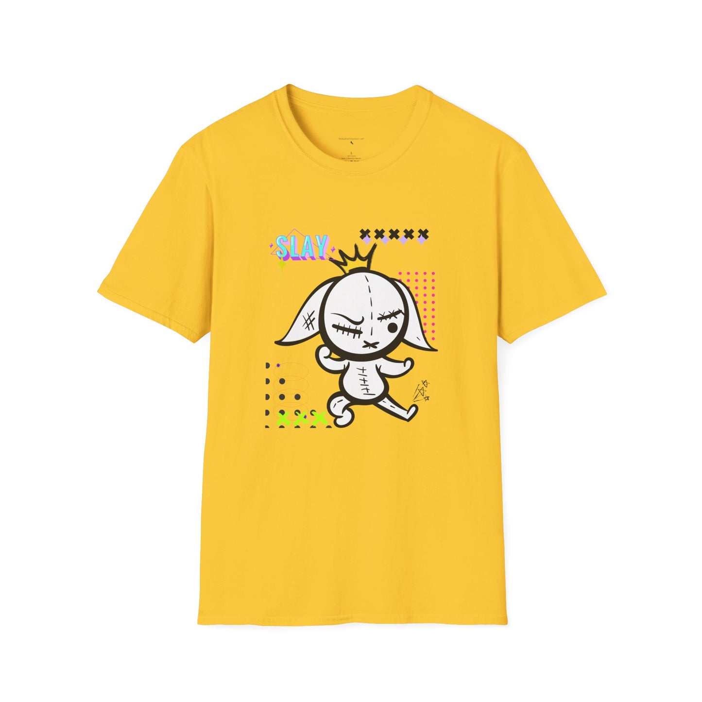 Graffiti bunny Slay  Unisex Softstyle T-Shirt