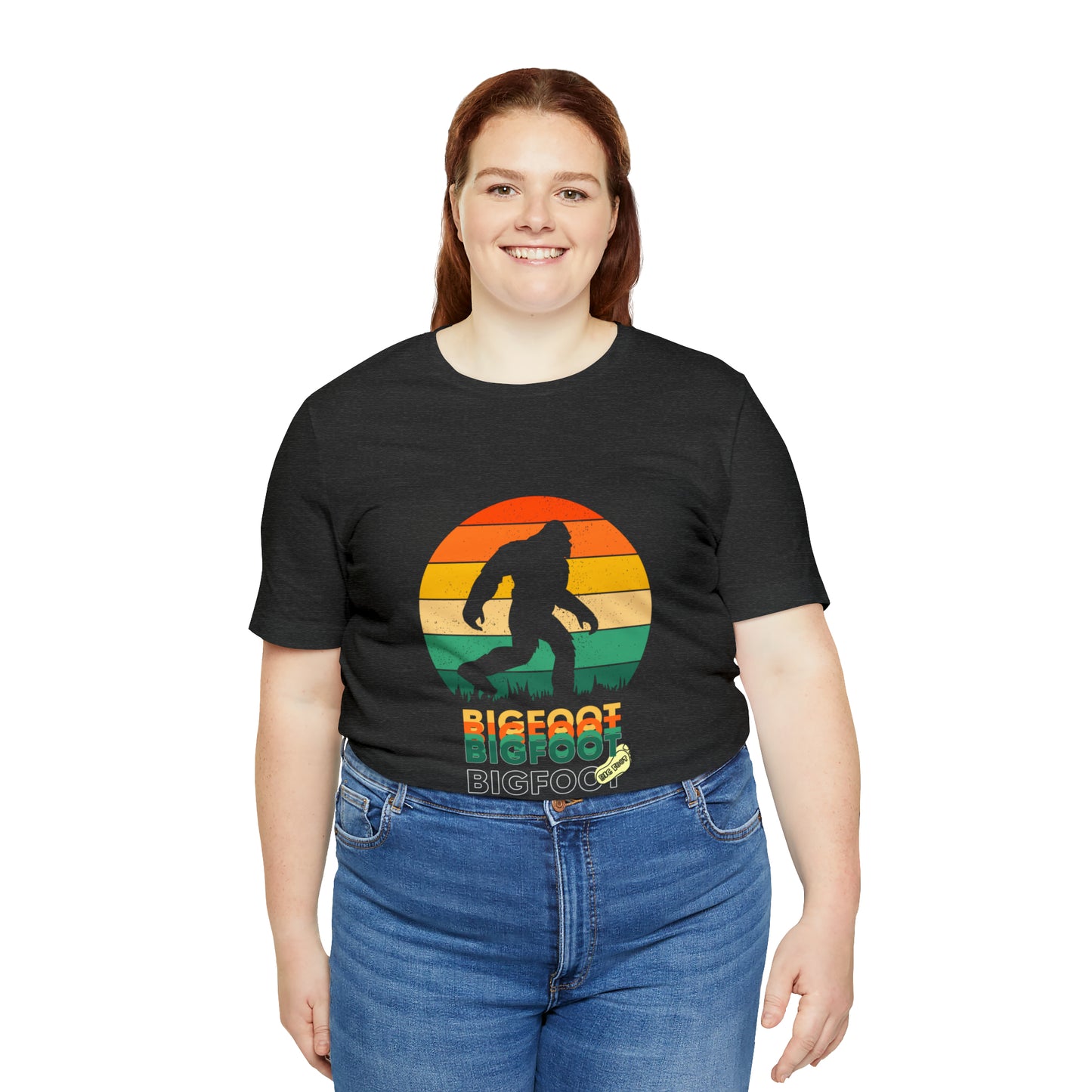 Bigfoot retro Unisex Jersey Short Sleeve Tee