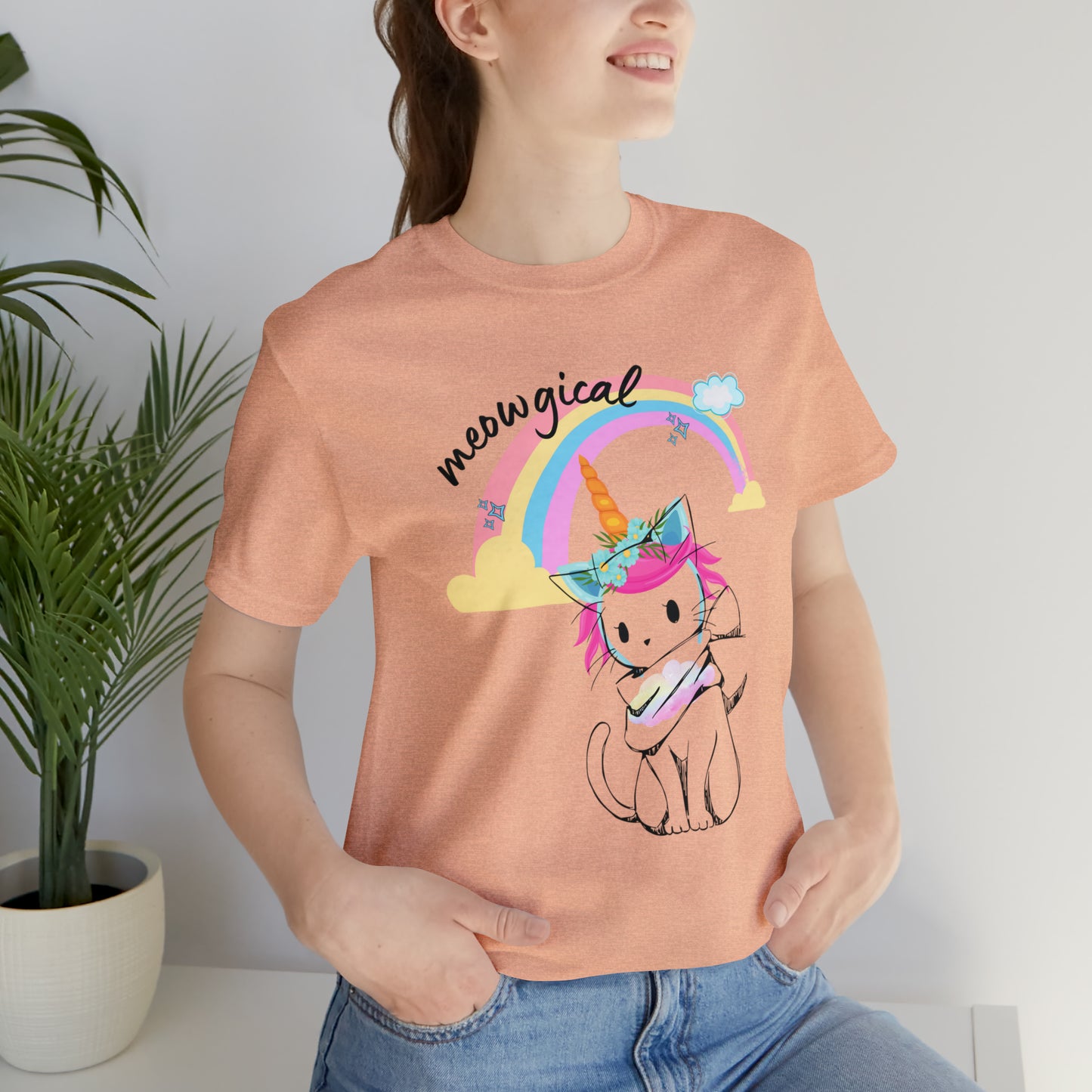 Meowgical Unisex Jersey Short Sleeve Tee