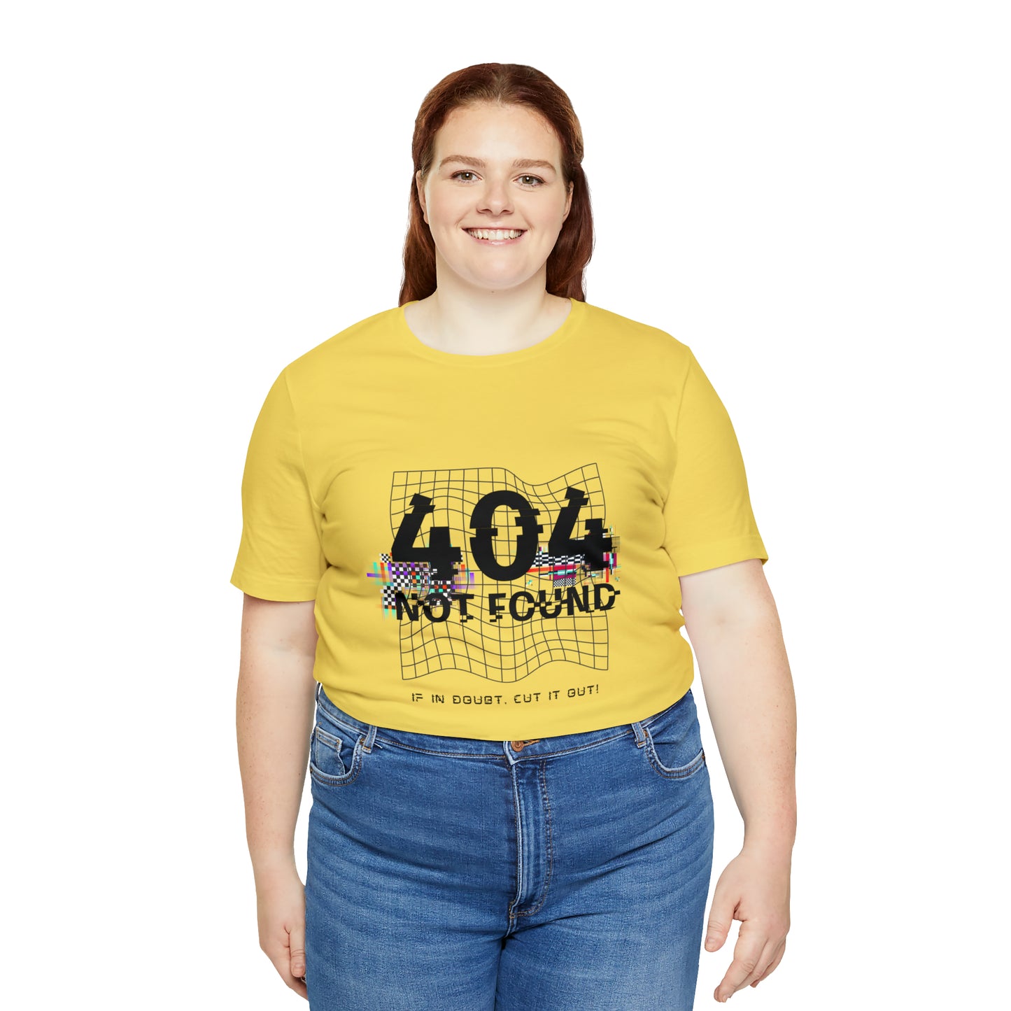 404 Not found Unisex Jersey Short Sleeve Tee